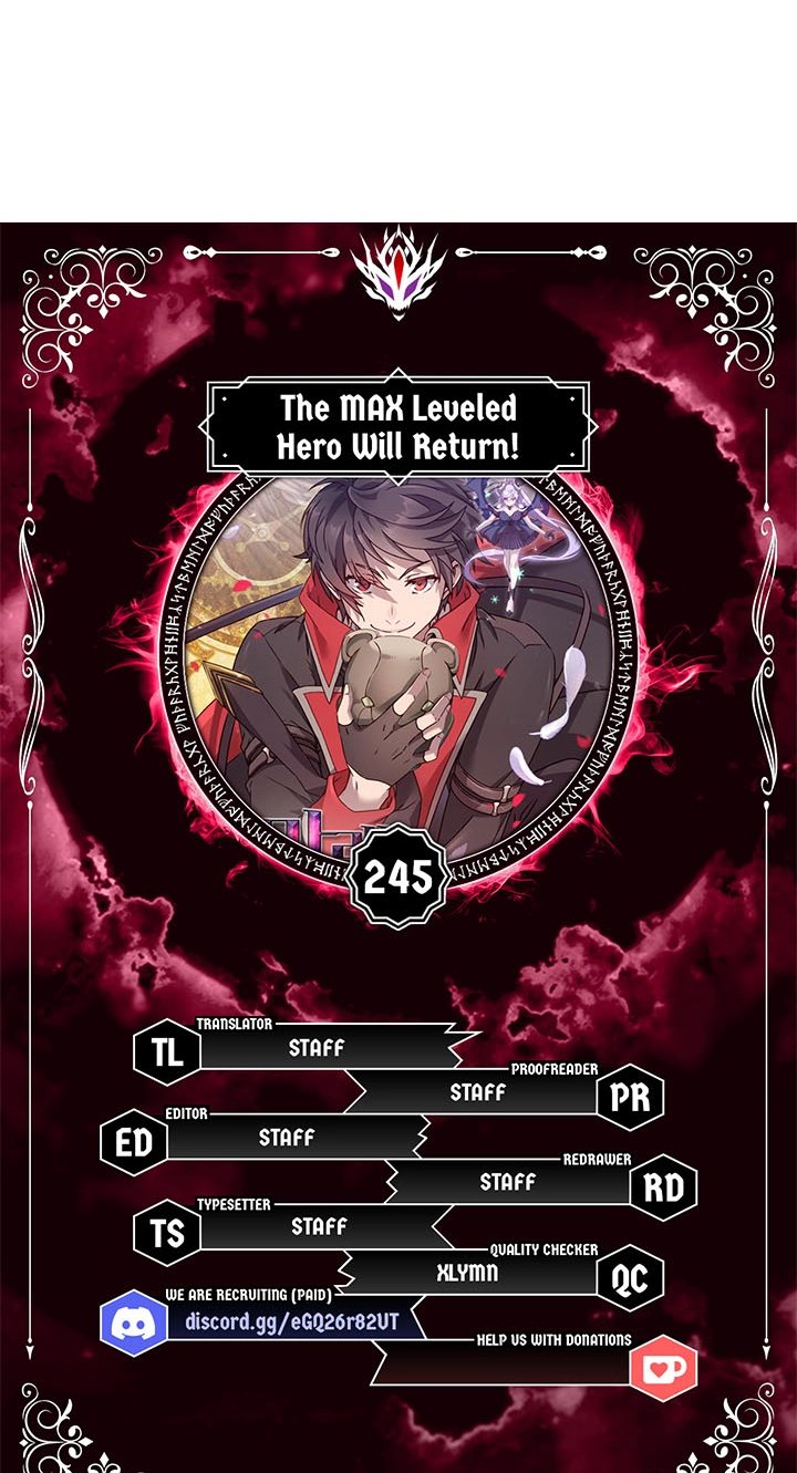Read The Max Level Hero Strikes Back! chapter 245 image 6 on Lezhin