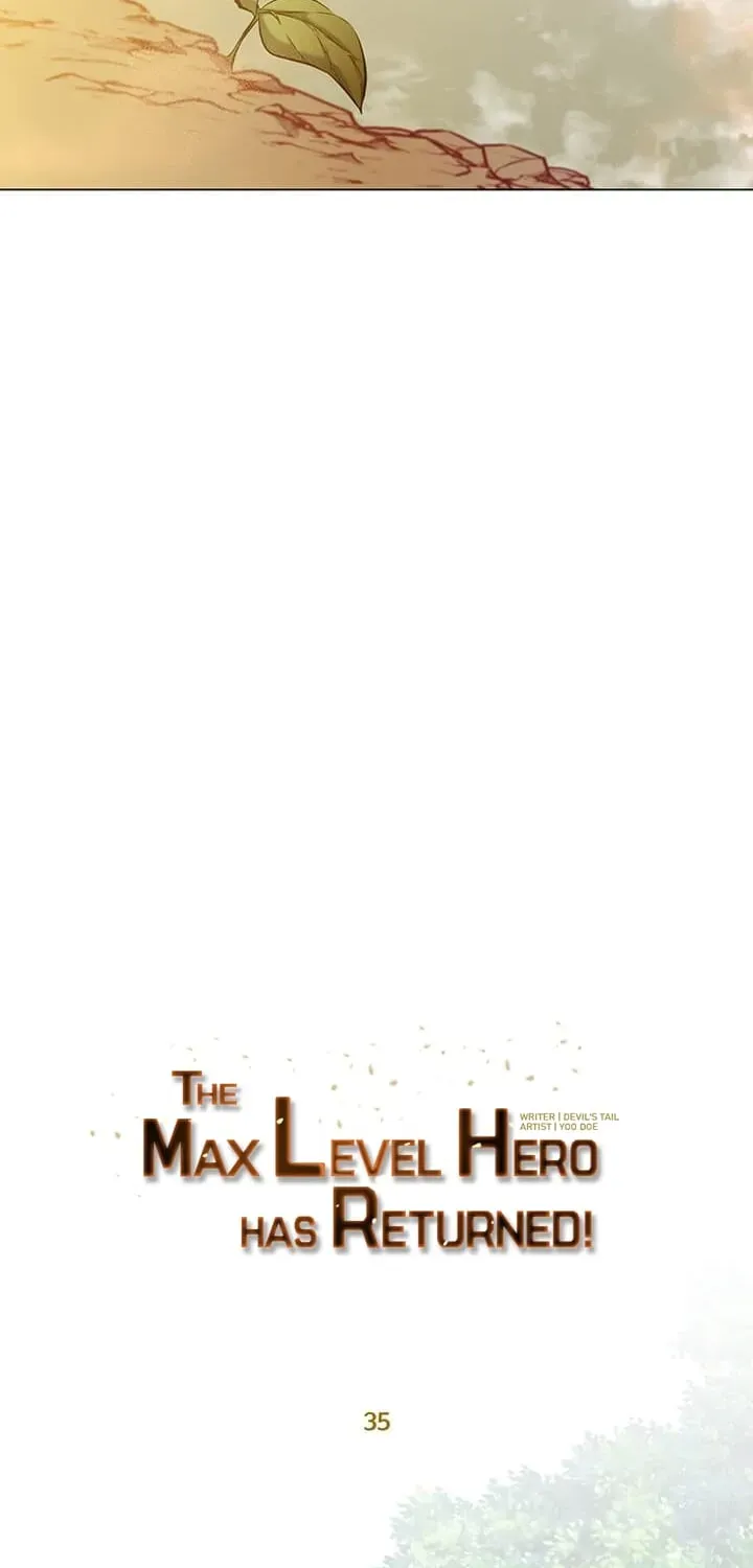 Read The Max Level Hero Strikes Back! chapter 35.1 image 35 on Lezhin