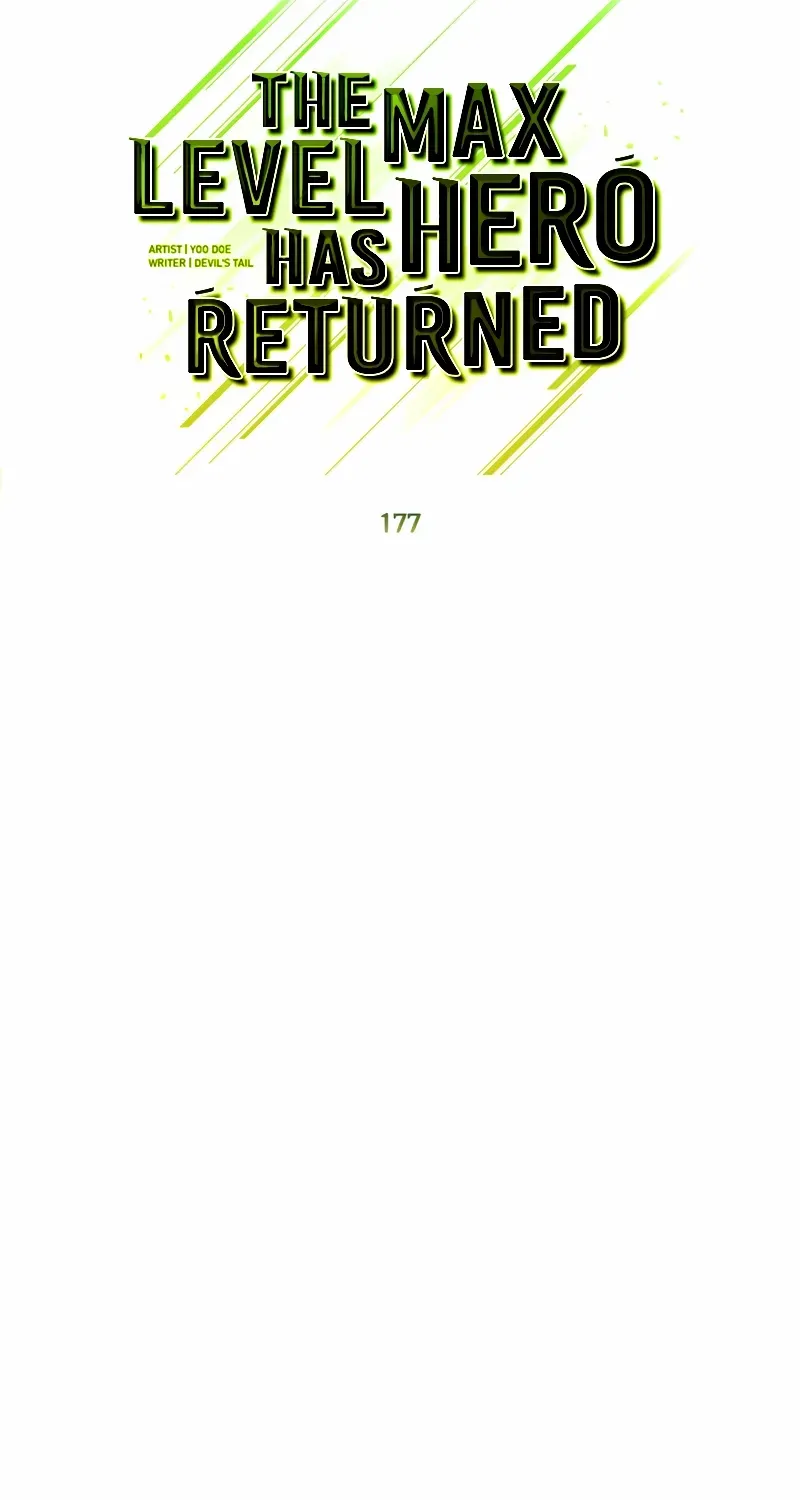 Read The MAX leveled hero will return! chapter 177 image 32 on Lezhin