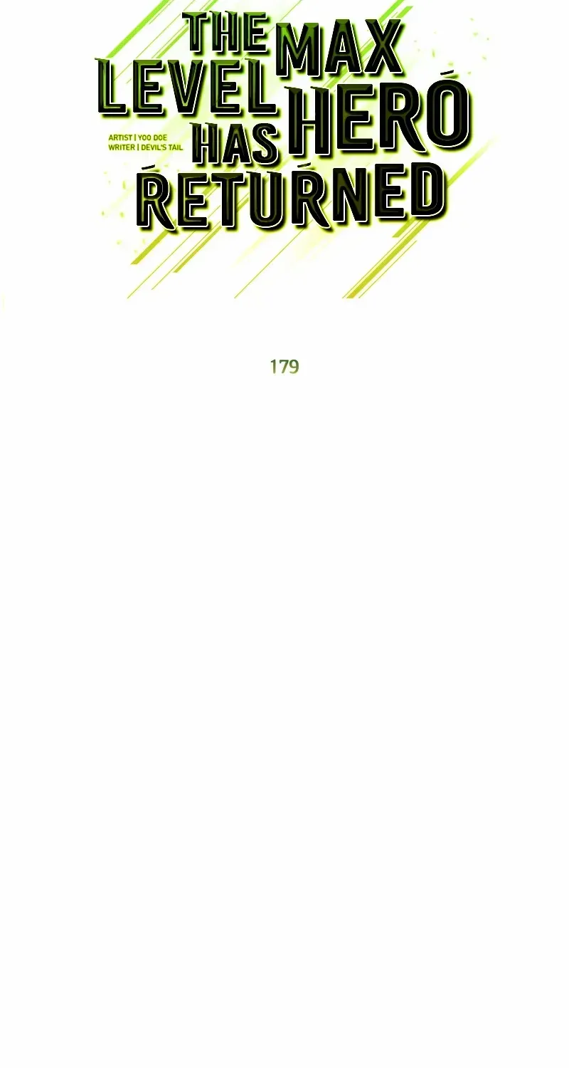 Read The MAX leveled hero will return! chapter 179 image 16 on Lezhin