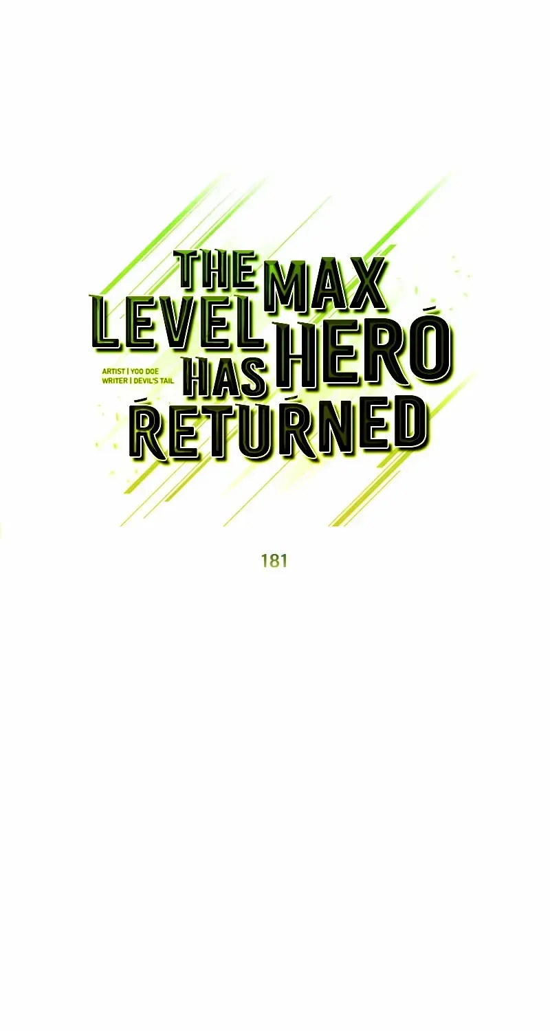 Read The MAX leveled hero will return! chapter 181 image 13 on Lezhin