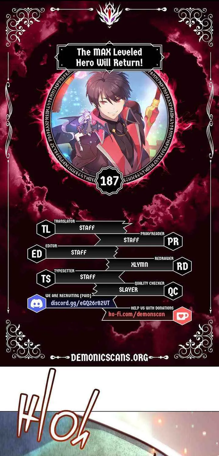 Read The MAX leveled hero will return! chapter 187 image 7 on Lezhin