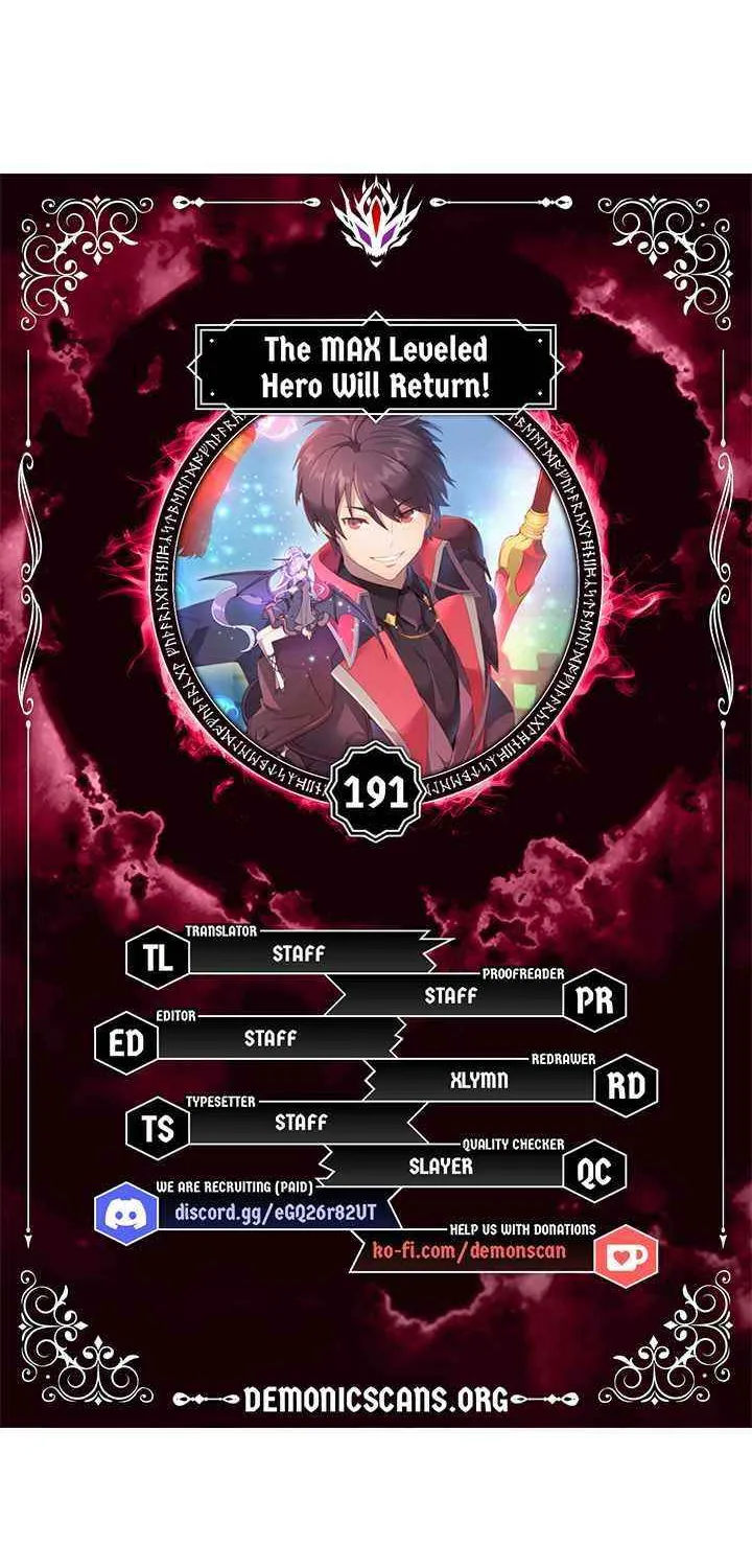 Read The MAX leveled hero will return! chapter 191 image 3 on Lezhin