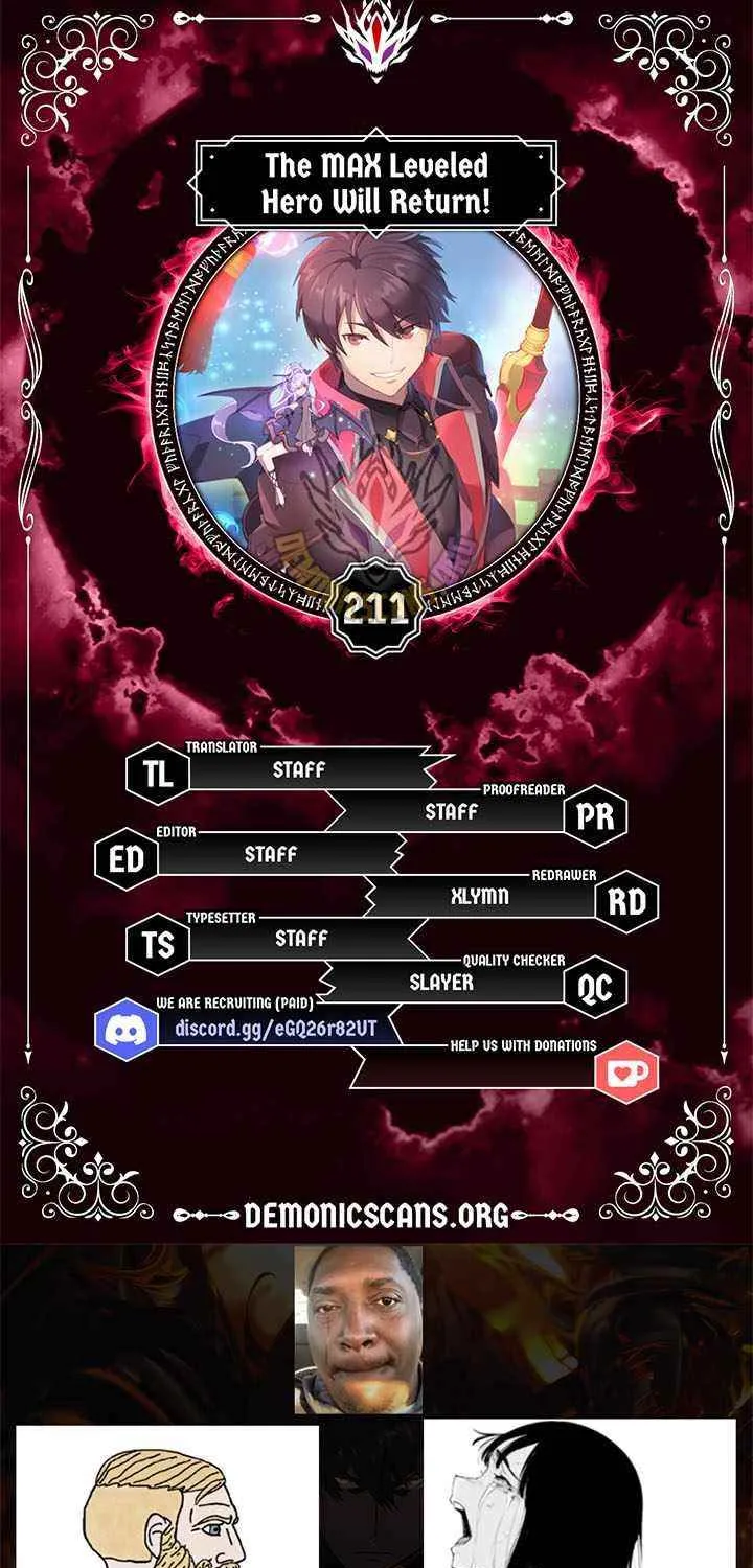 Read The MAX leveled hero will return! chapter 211 image 1 on Lezhin