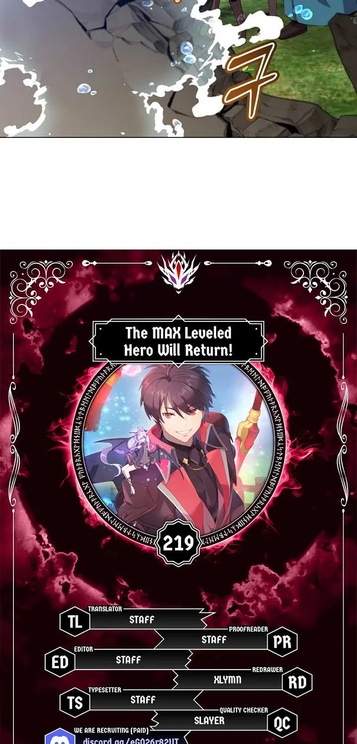Read The MAX leveled hero will return! chapter 219 image 7 on Lezhin