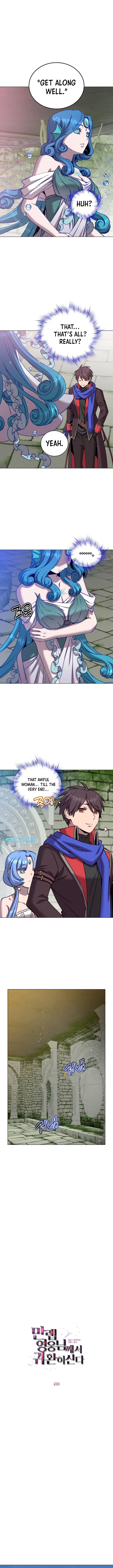 Read The MAX leveled hero will return! chapter 233 image 1 on Lezhin