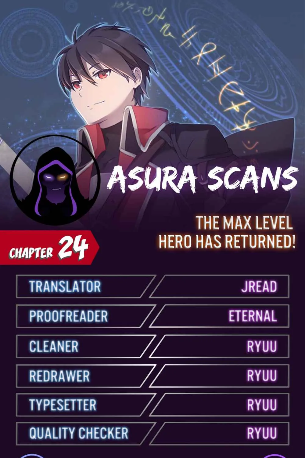 Read The MAX leveled hero will return! chapter 24 image 0 on Lezhin