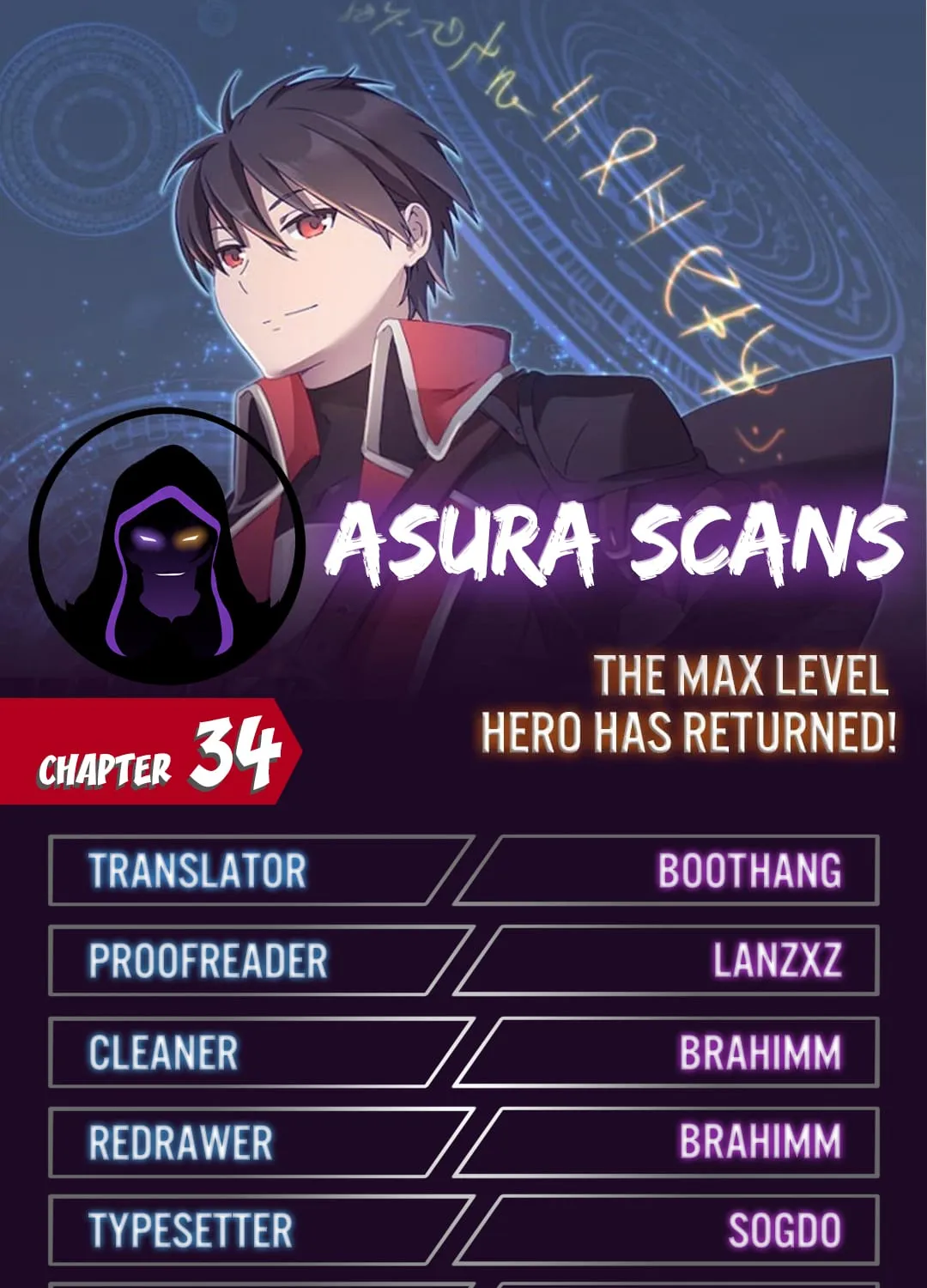 Read The MAX leveled hero will return! chapter 34 image 0 on Lezhin