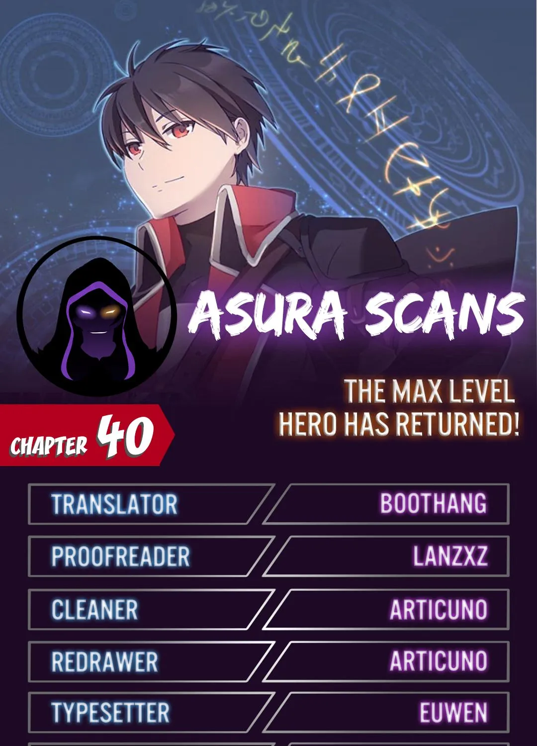 Read The MAX leveled hero will return! chapter 40 image 0 on Lezhin