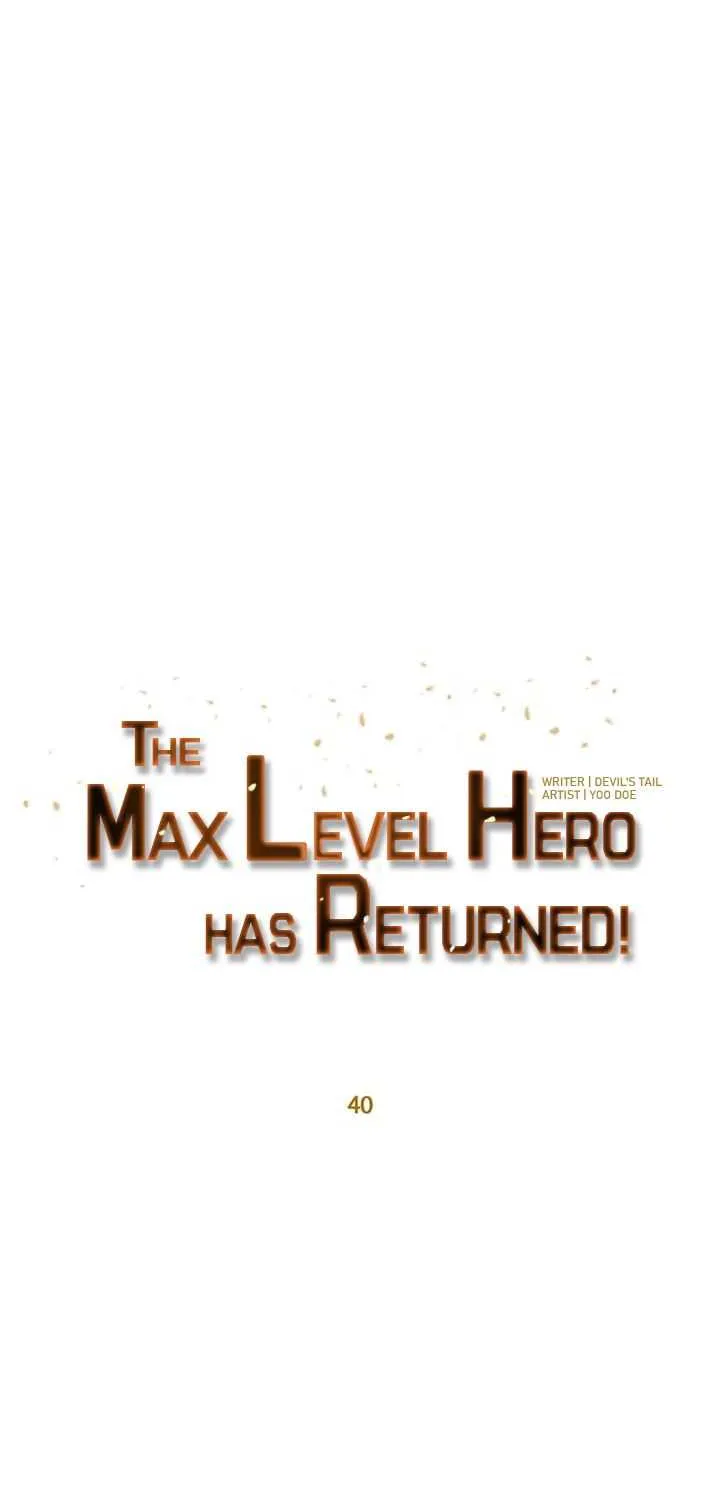 Read The MAX leveled hero will return! chapter 40 image 28 on Lezhin