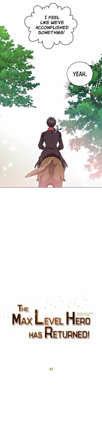 Read The MAX leveled hero will return! chapter 43 image 10 on Lezhin