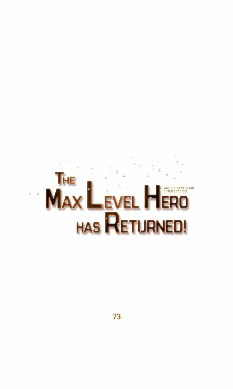Read The MAX leveled hero will return! chapter 73 image 73 on Lezhin