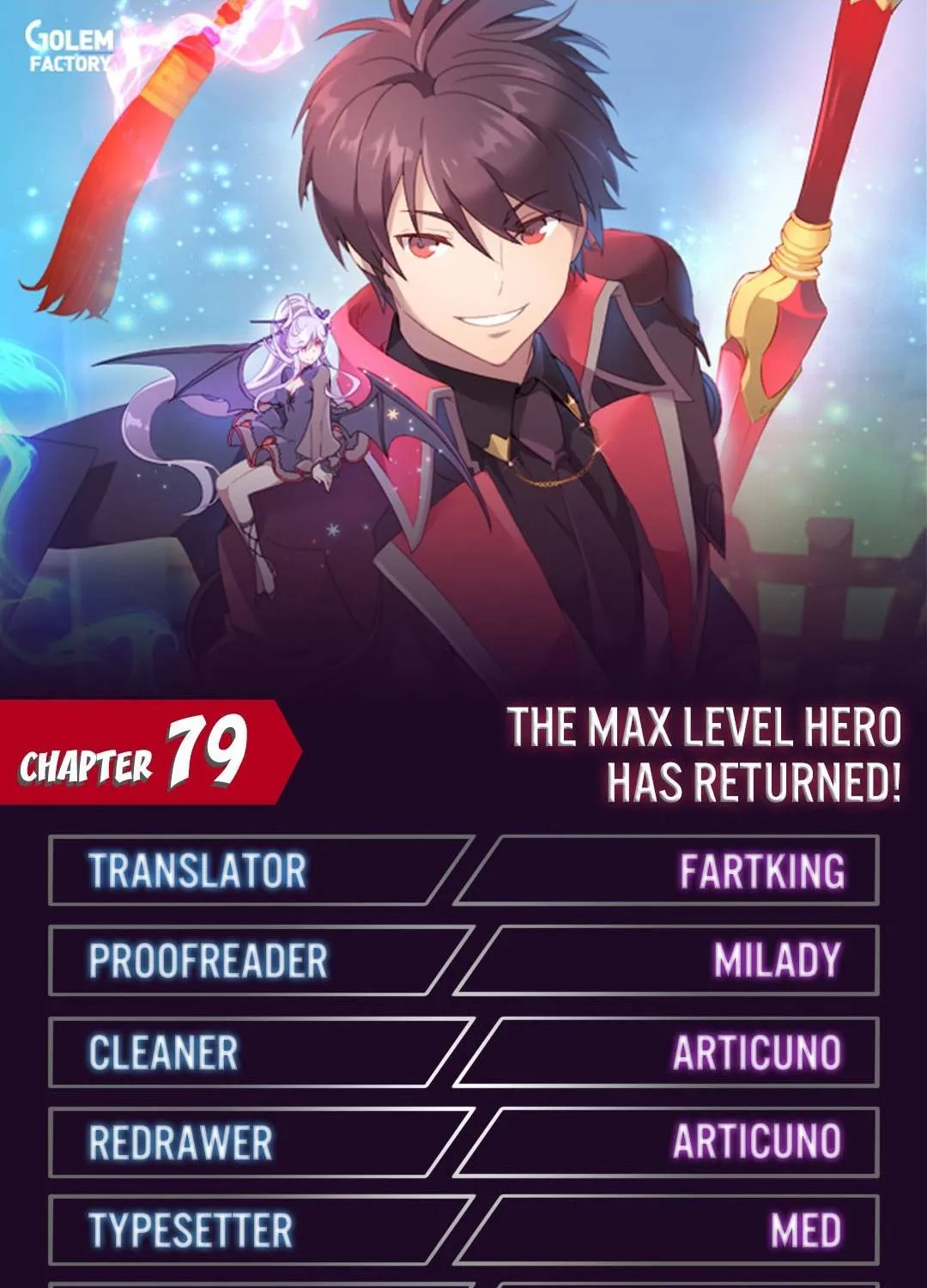 Read The MAX leveled hero will return! chapter 79 image 0 on Lezhin