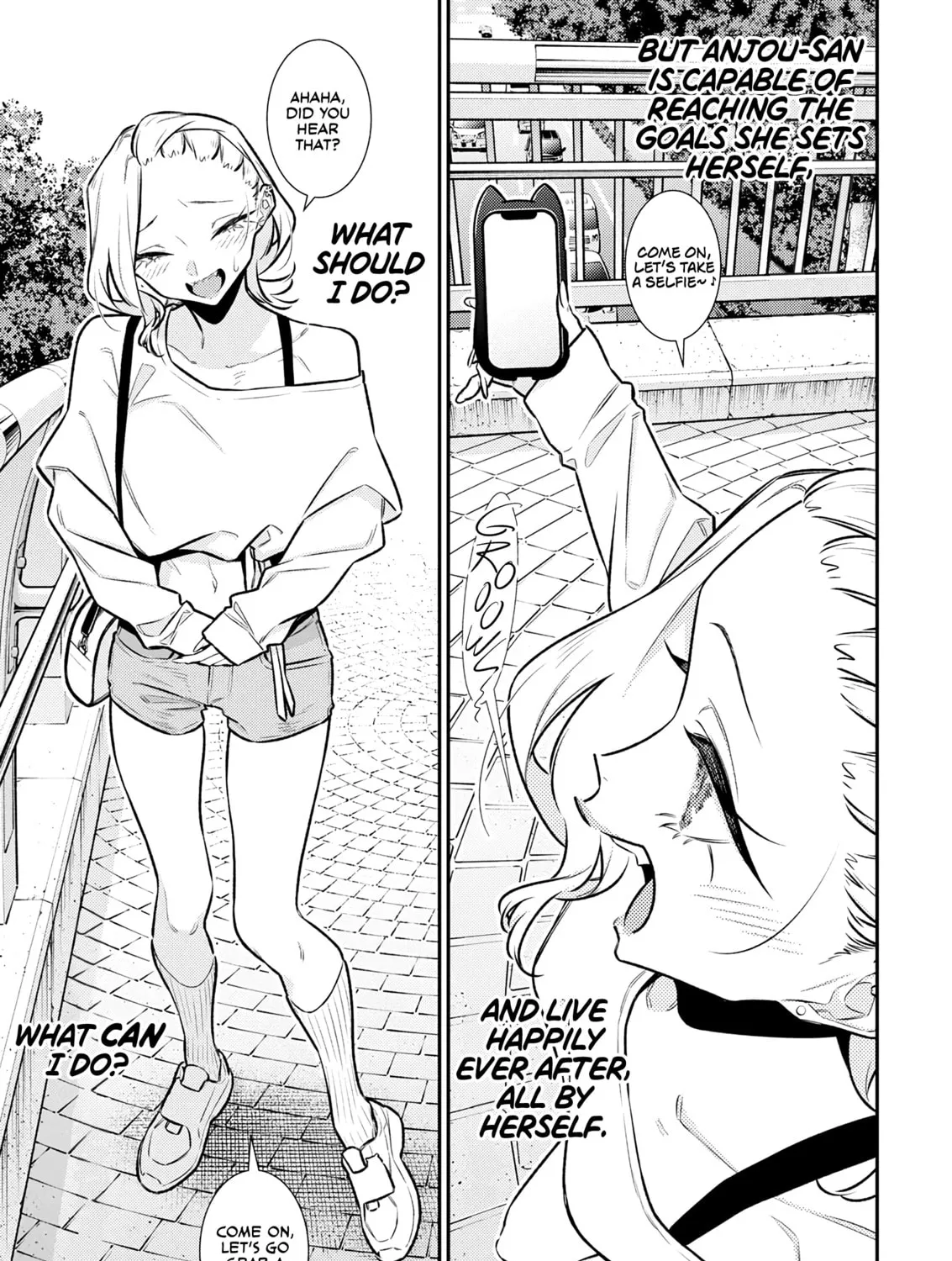 The Mischievous Gal Anjou-san Chapter 201 page 21 - 