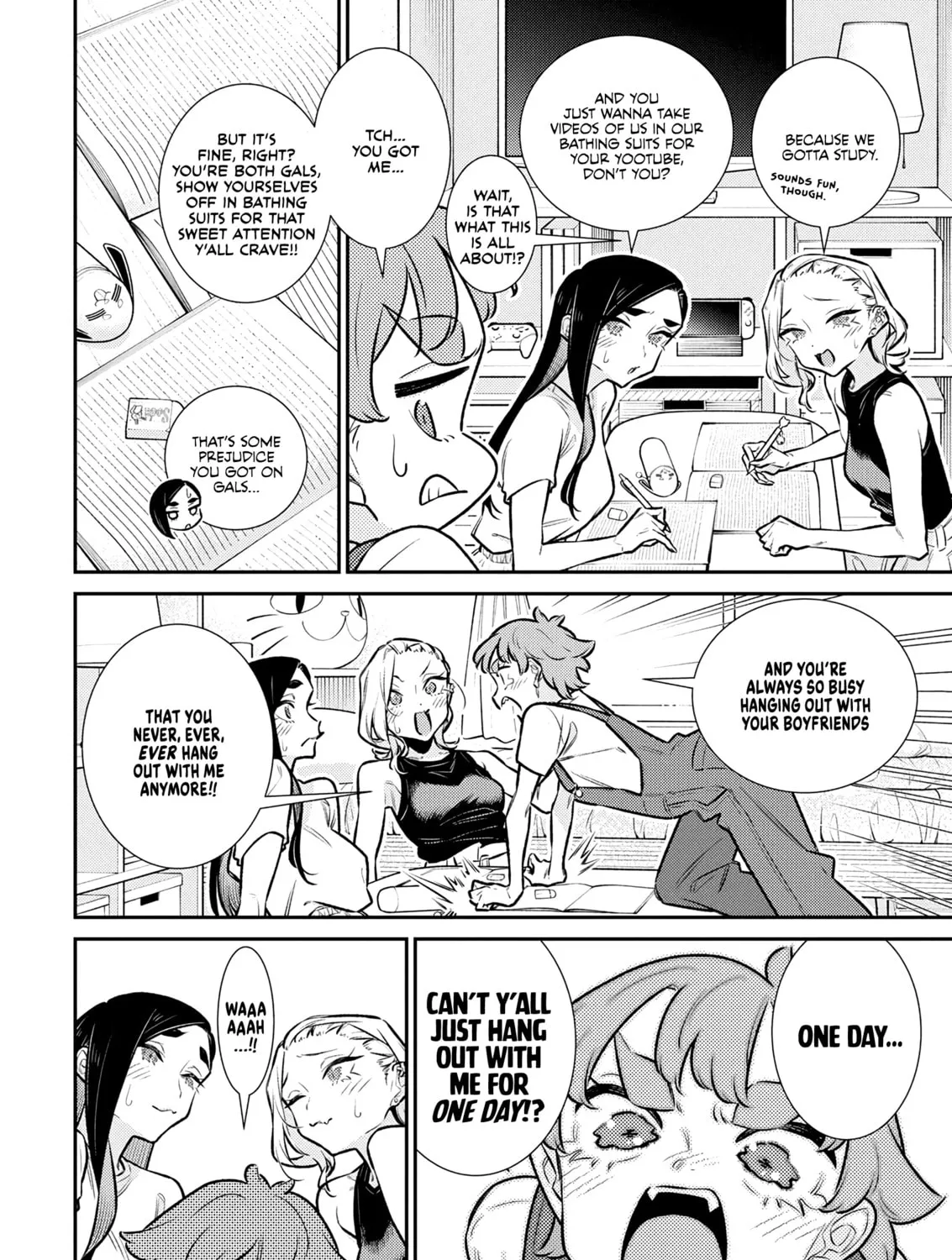 The Mischievous Gal Anjou-san Chapter 202 page 3 - 