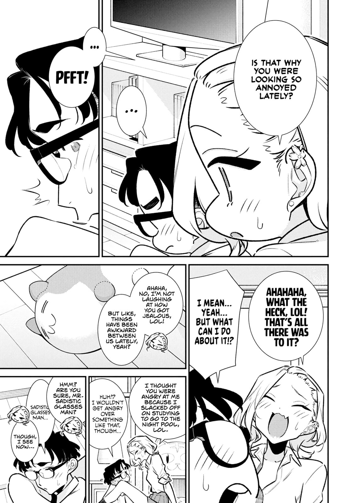 The Mischievous Gal Anjou-san Chapter 207 page 3 - 