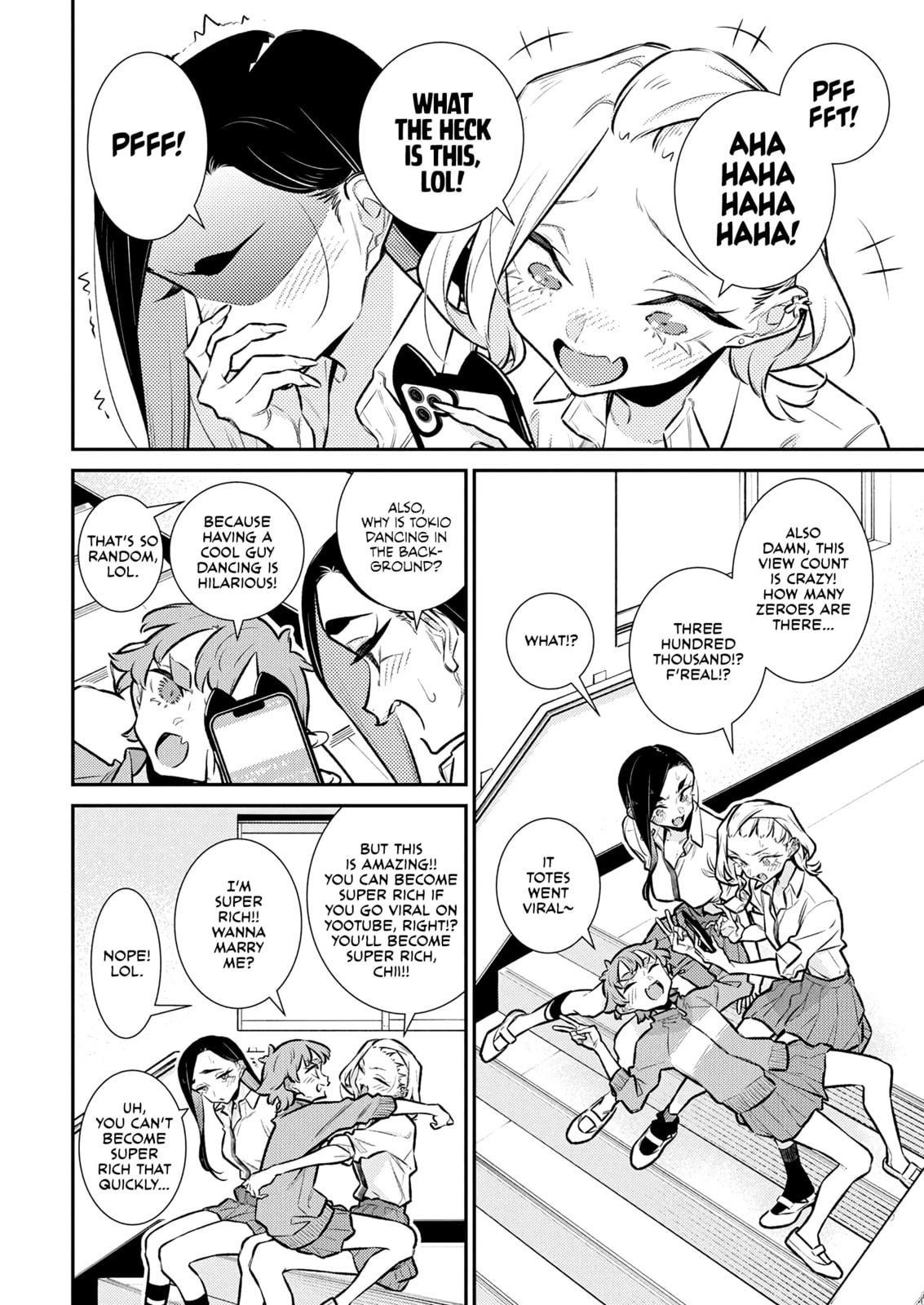 The Mischievous Gal Anjou-san Chapter 209 page 4 - 