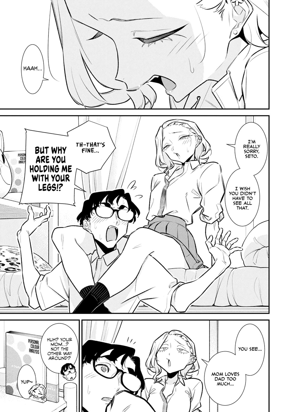 The Mischievous Gal Anjou-san Chapter 211 page 9 - 
