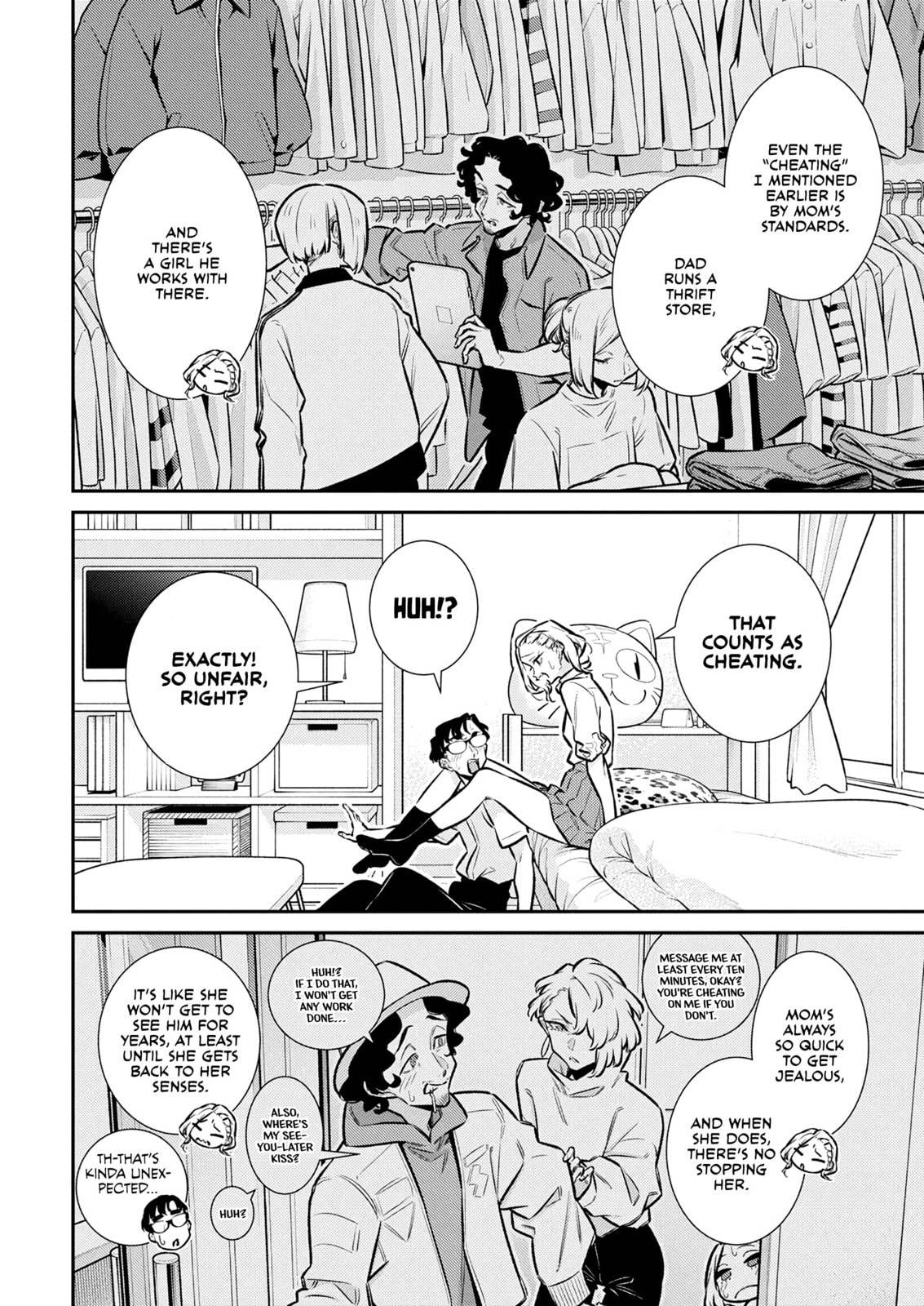 The Mischievous Gal Anjou-san Chapter 211 page 10 - 