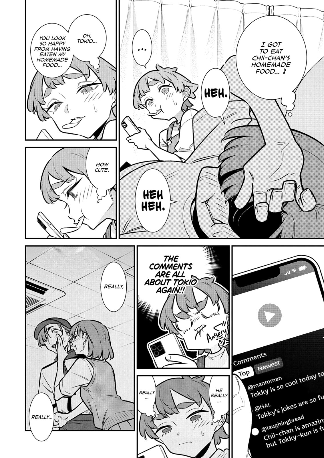 The Mischievous Gal Anjou-san Chapter 215 page 12 - 