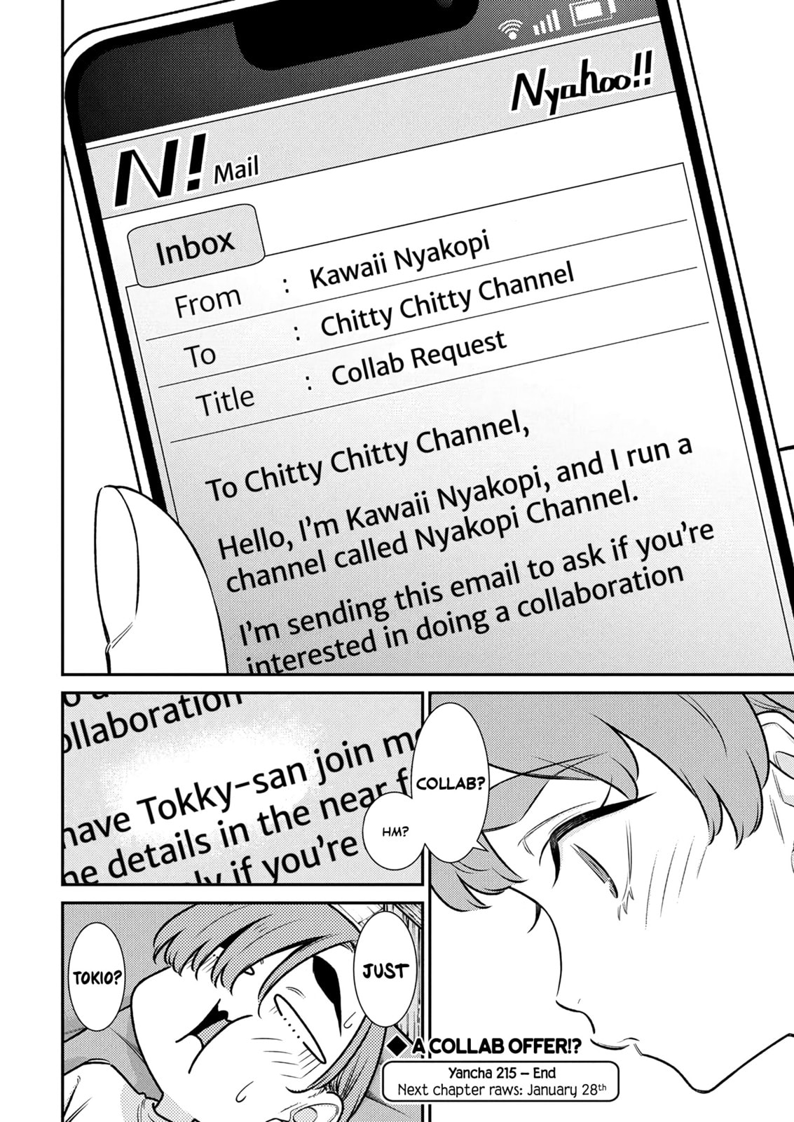 The Mischievous Gal Anjou-san Chapter 215 page 14 - 