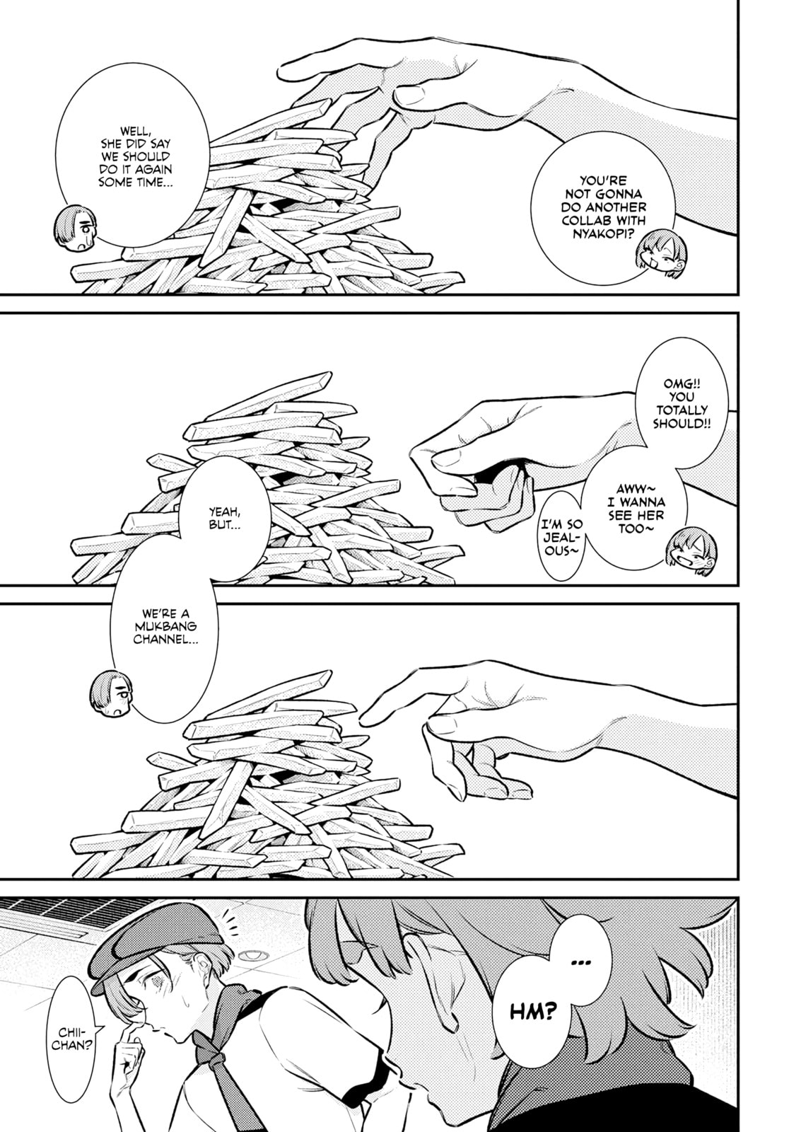 The Mischievous Gal Anjou-san Chapter 216 page 17 - 