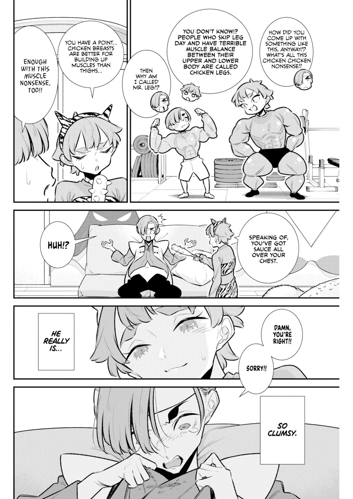 The Mischievous Gal Anjou-san Chapter 218 page 4 - 