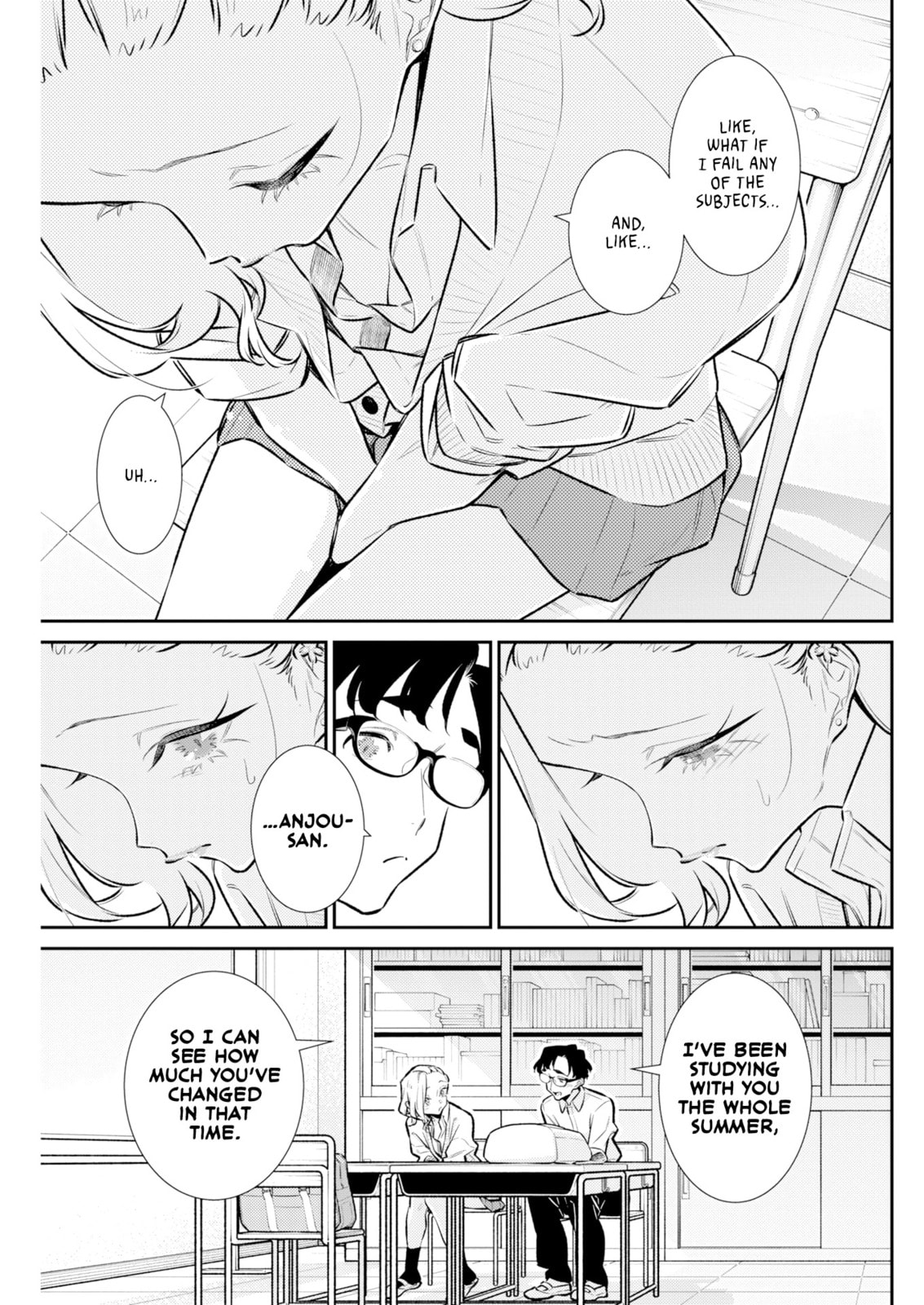 The Mischievous Gal Anjou-san Chapter 220 page 5 - 