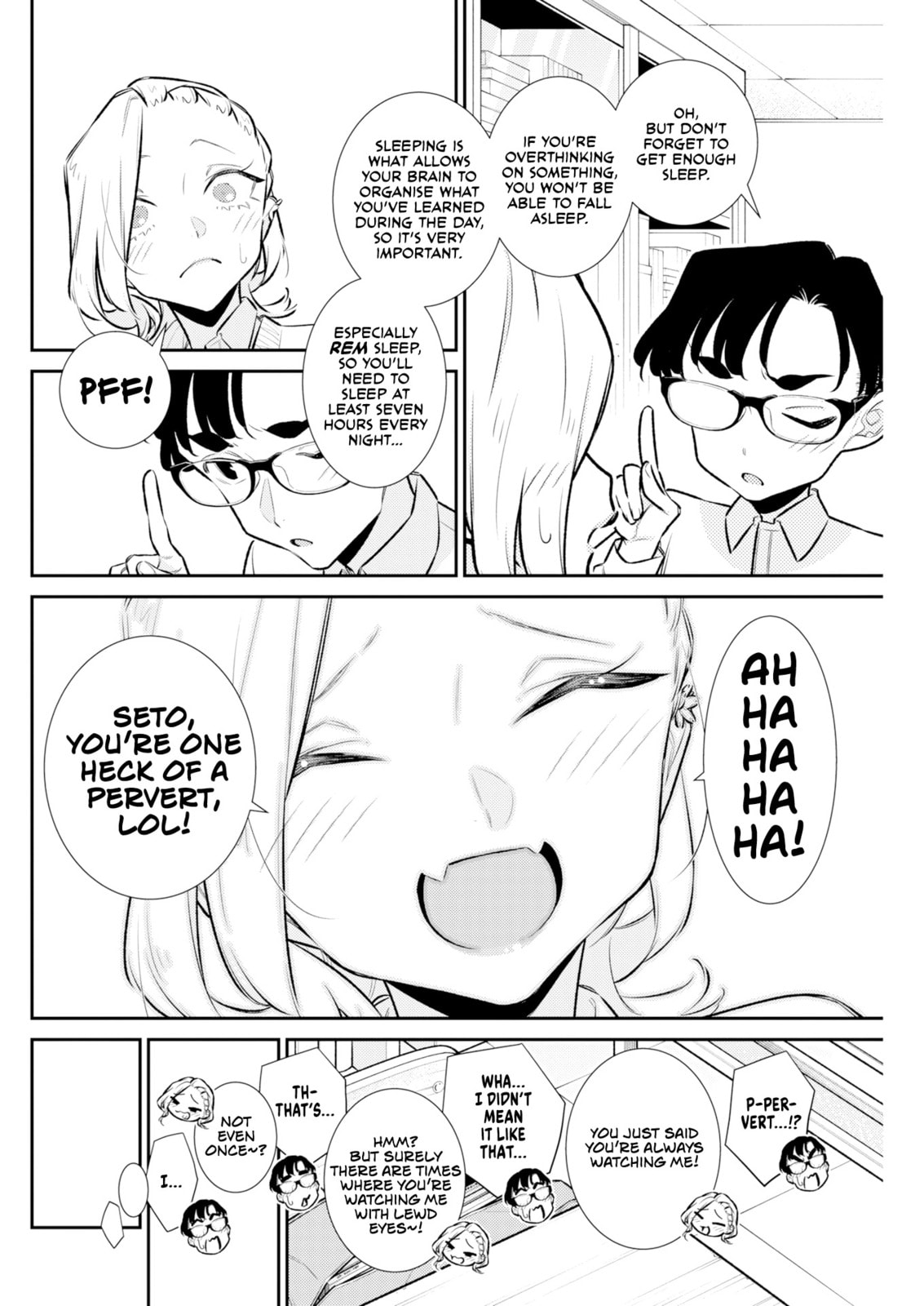 The Mischievous Gal Anjou-san Chapter 220 page 8 - 