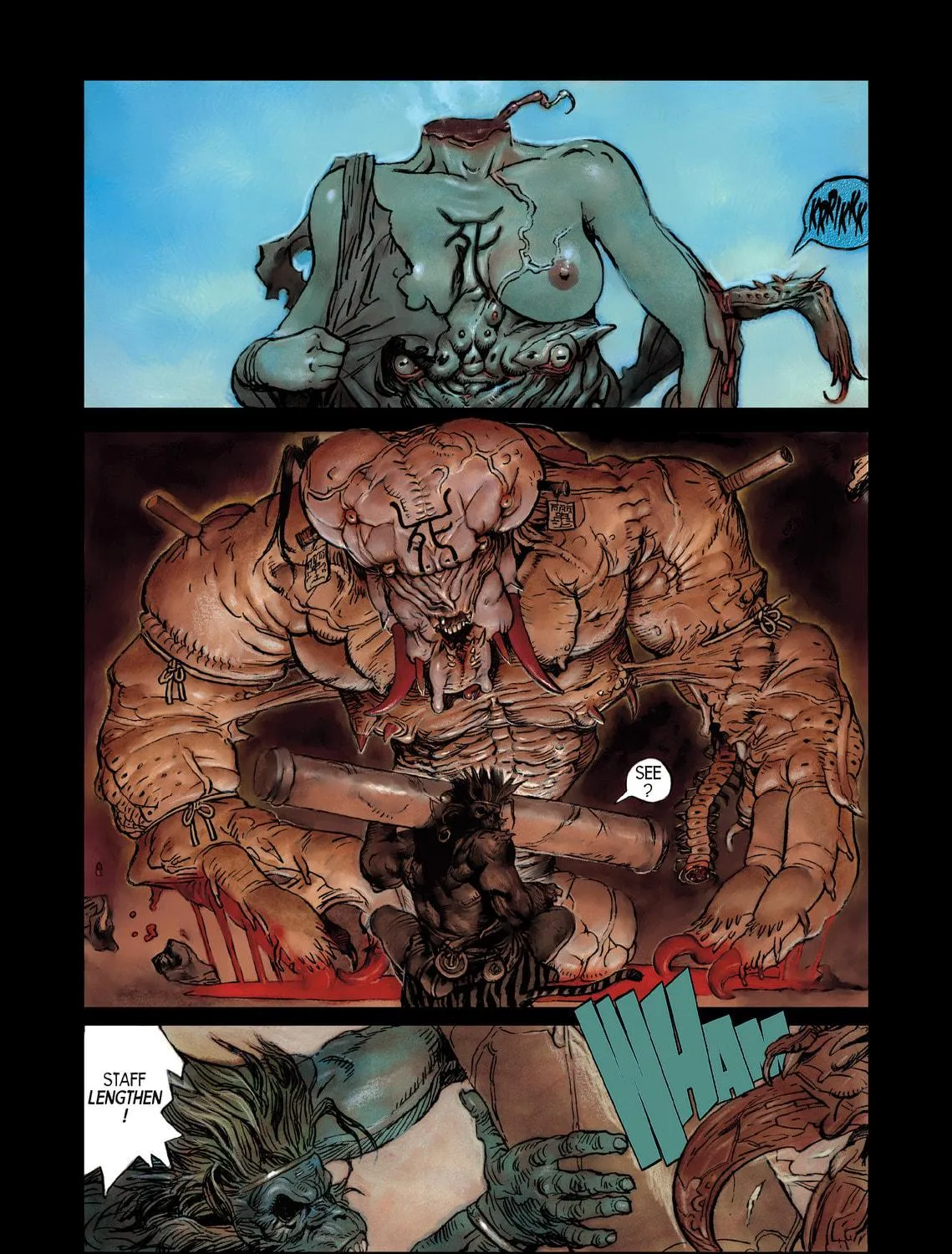 Read The Monkey King chapter 1 image 28 on Lezhin