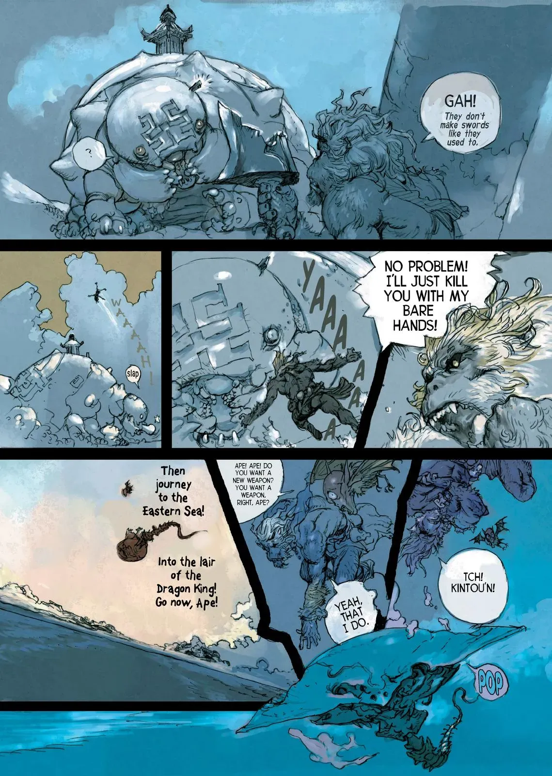 Read The Monkey King chapter 22.5 image 1 on Lezhin