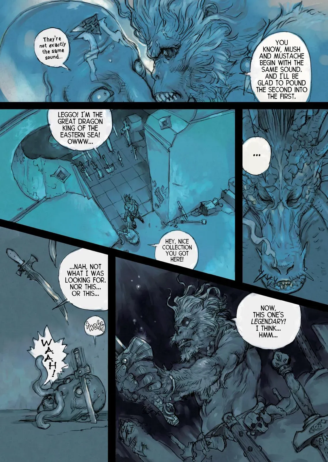 Read The Monkey King chapter 22.5 image 3 on Lezhin