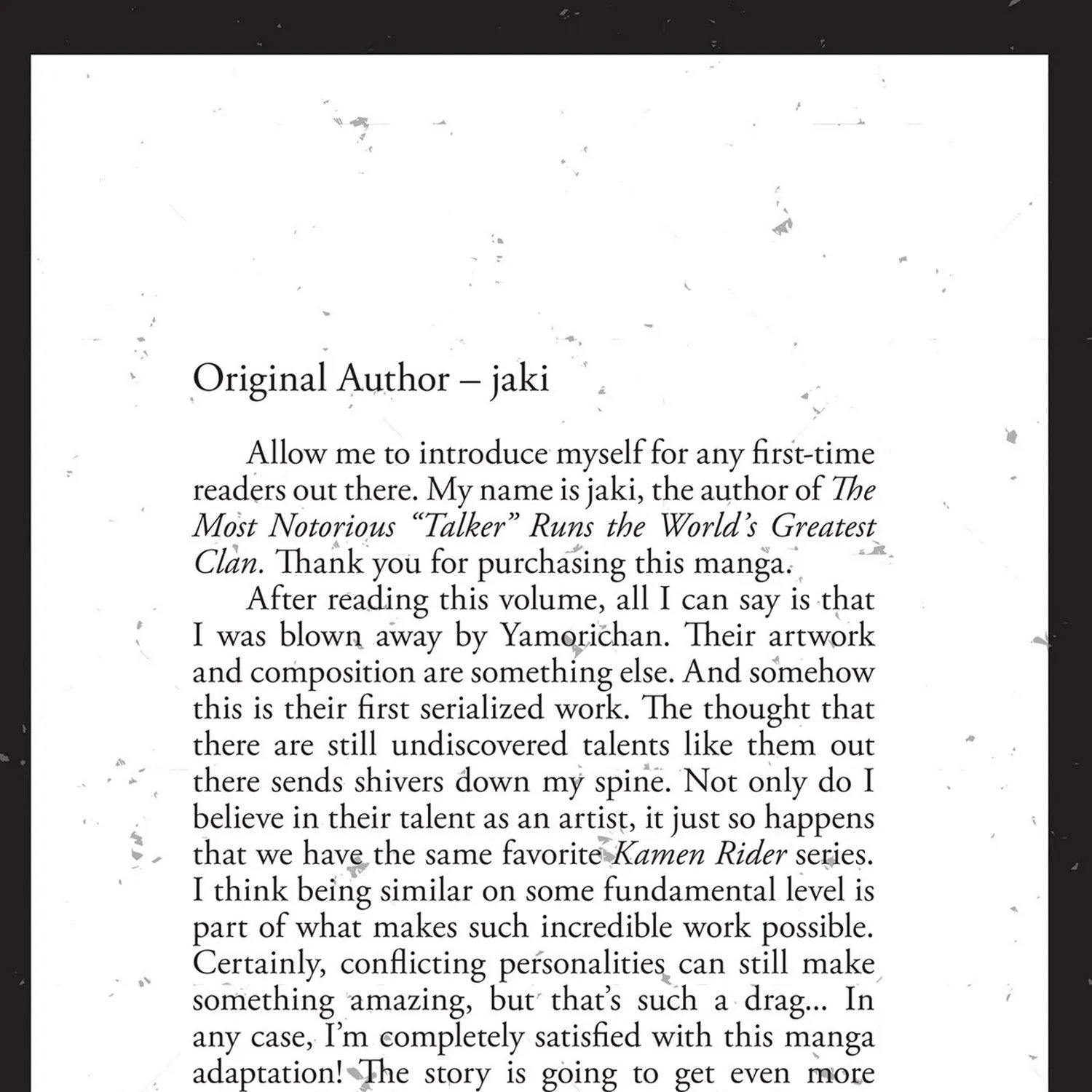 Read The Most Notorious "Talker" Run The World