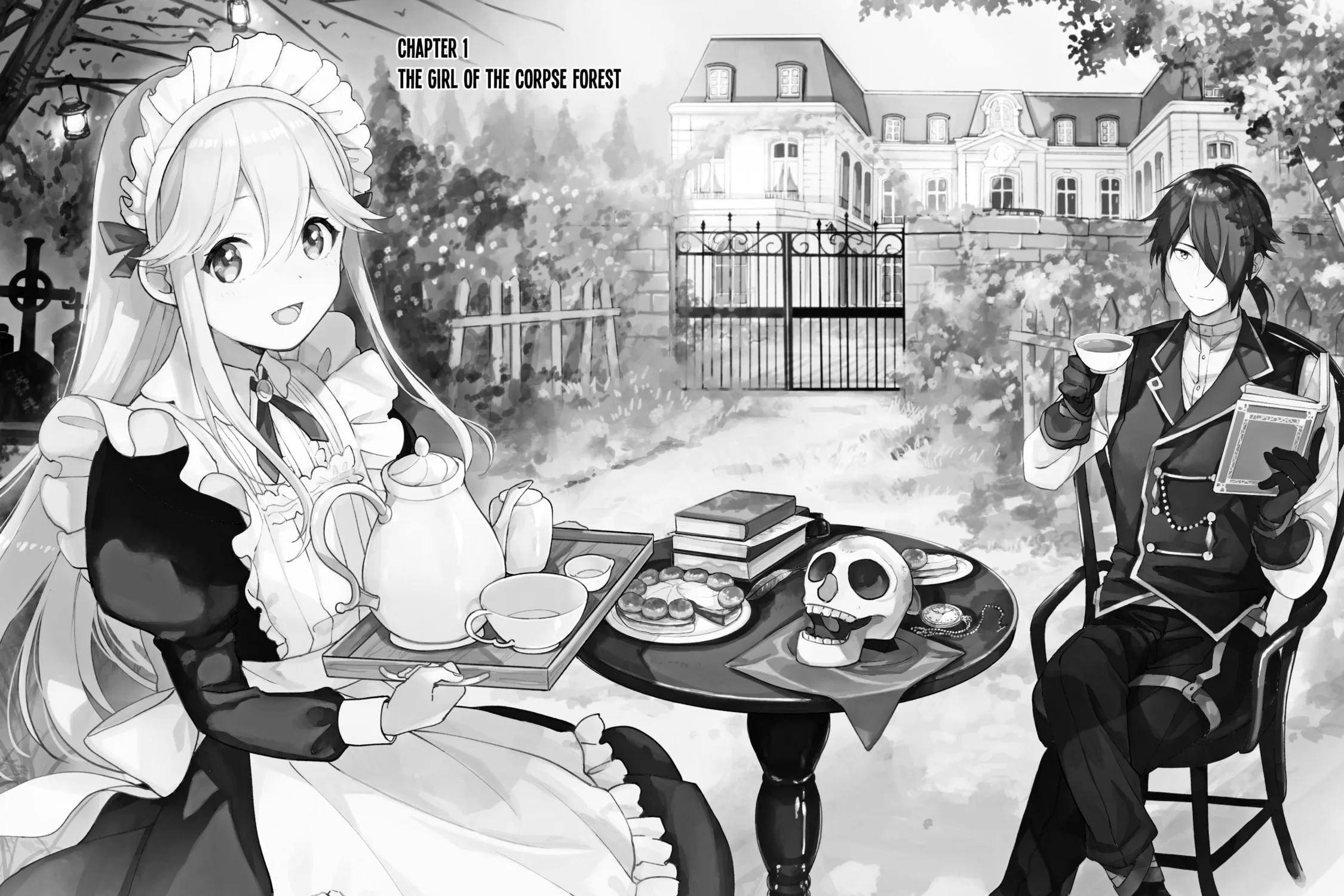 Read The Necromancer Maid chapter 1 image 1 on Lezhin