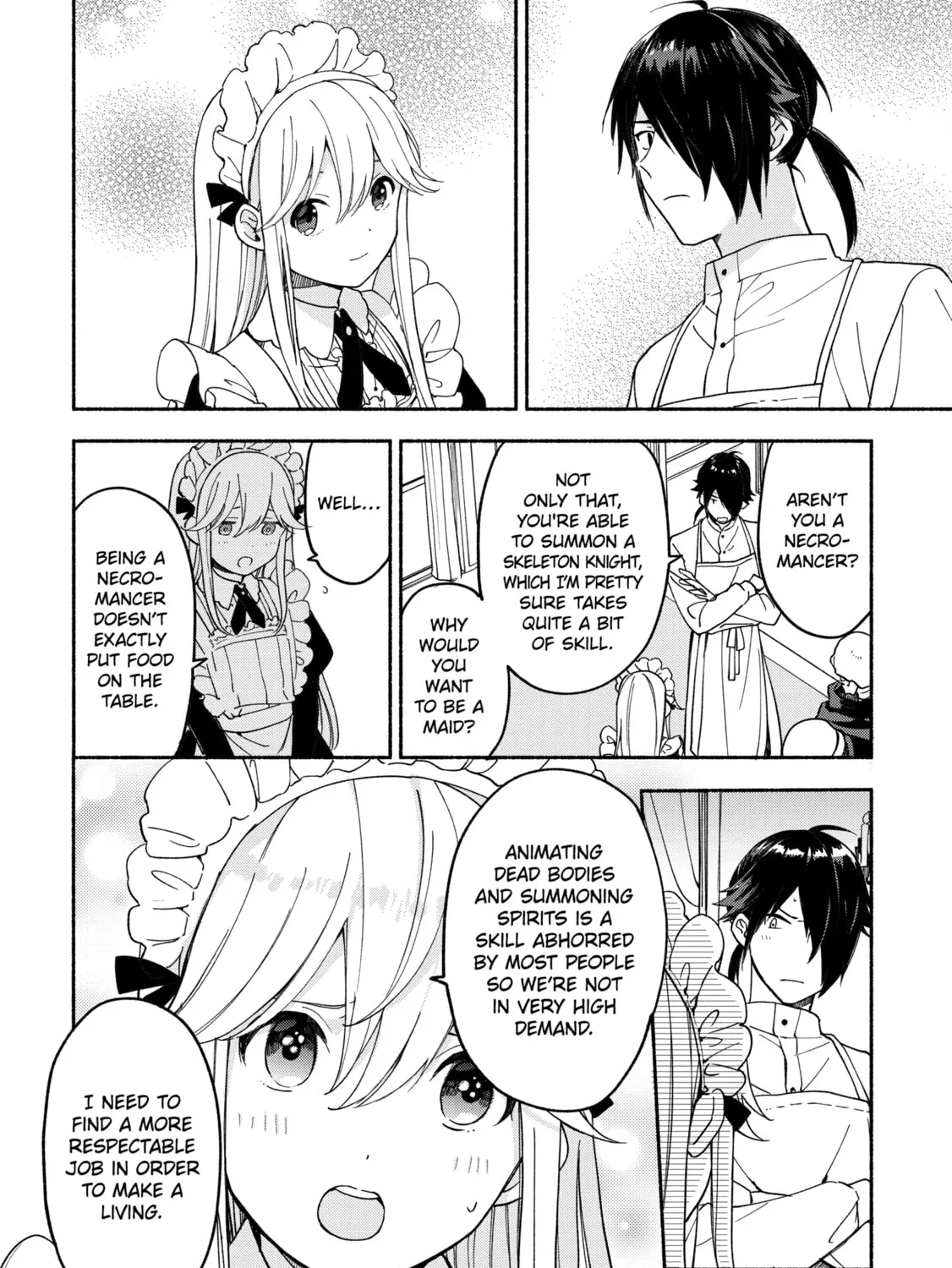 Read The Necromancer Maid chapter 2 image 6 on Lezhin