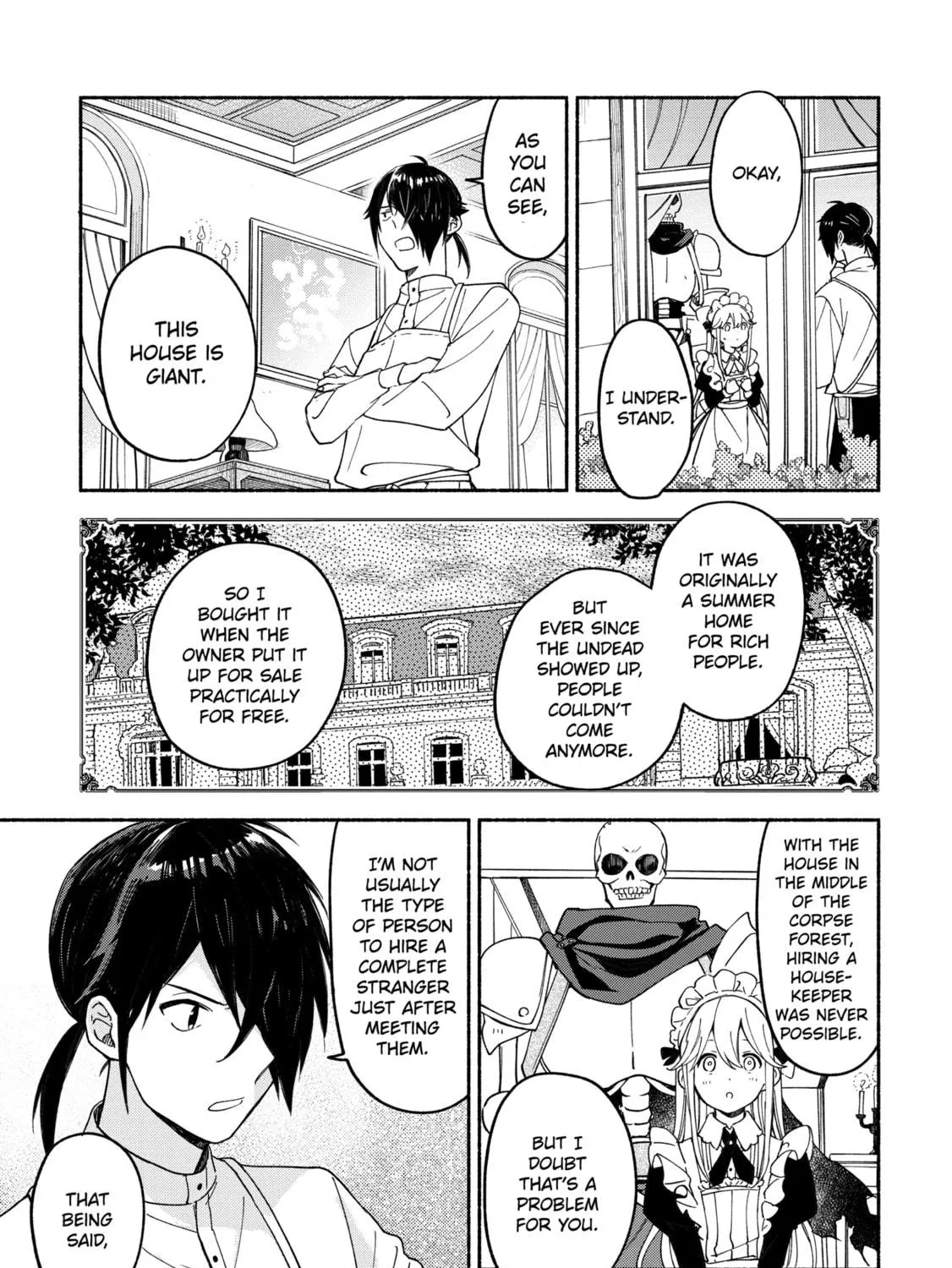 Read The Necromancer Maid chapter 2 image 8 on Lezhin