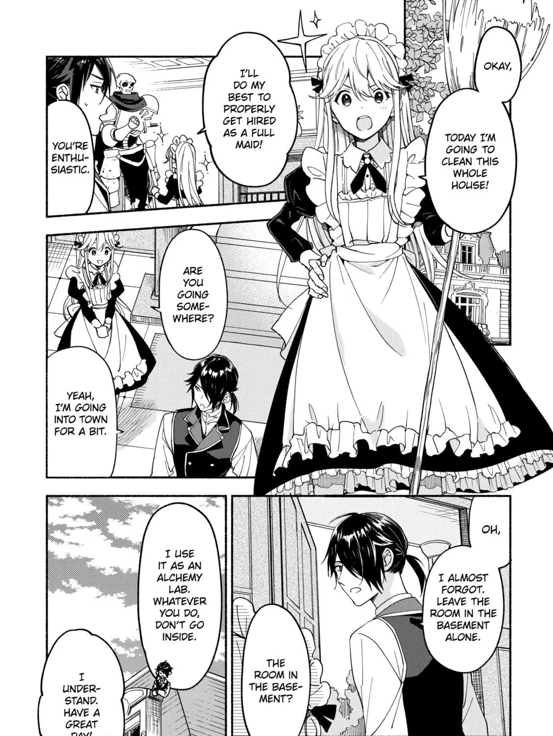 Read The Necromancer Maid chapter 3 image 8 on Lezhin