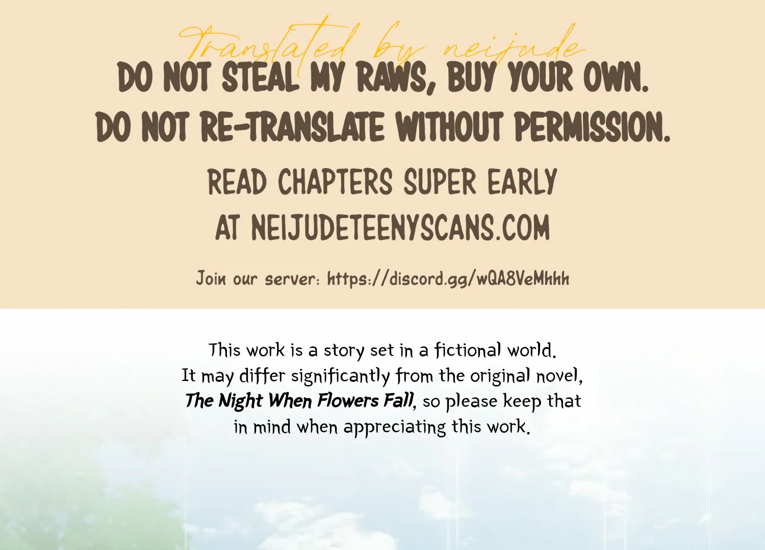 Read The Night When Flowers Fall chapter 11 image 1 on Lezhin