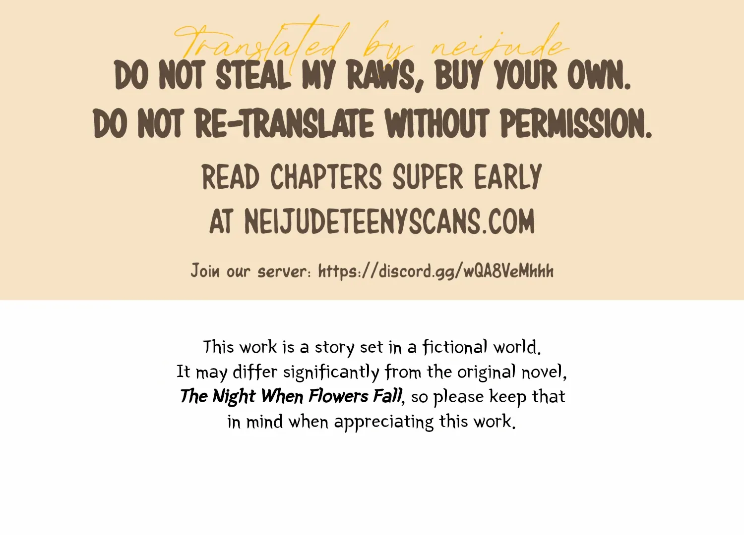 Read The Night When Flowers Fall chapter 14 image 1 on Lezhin