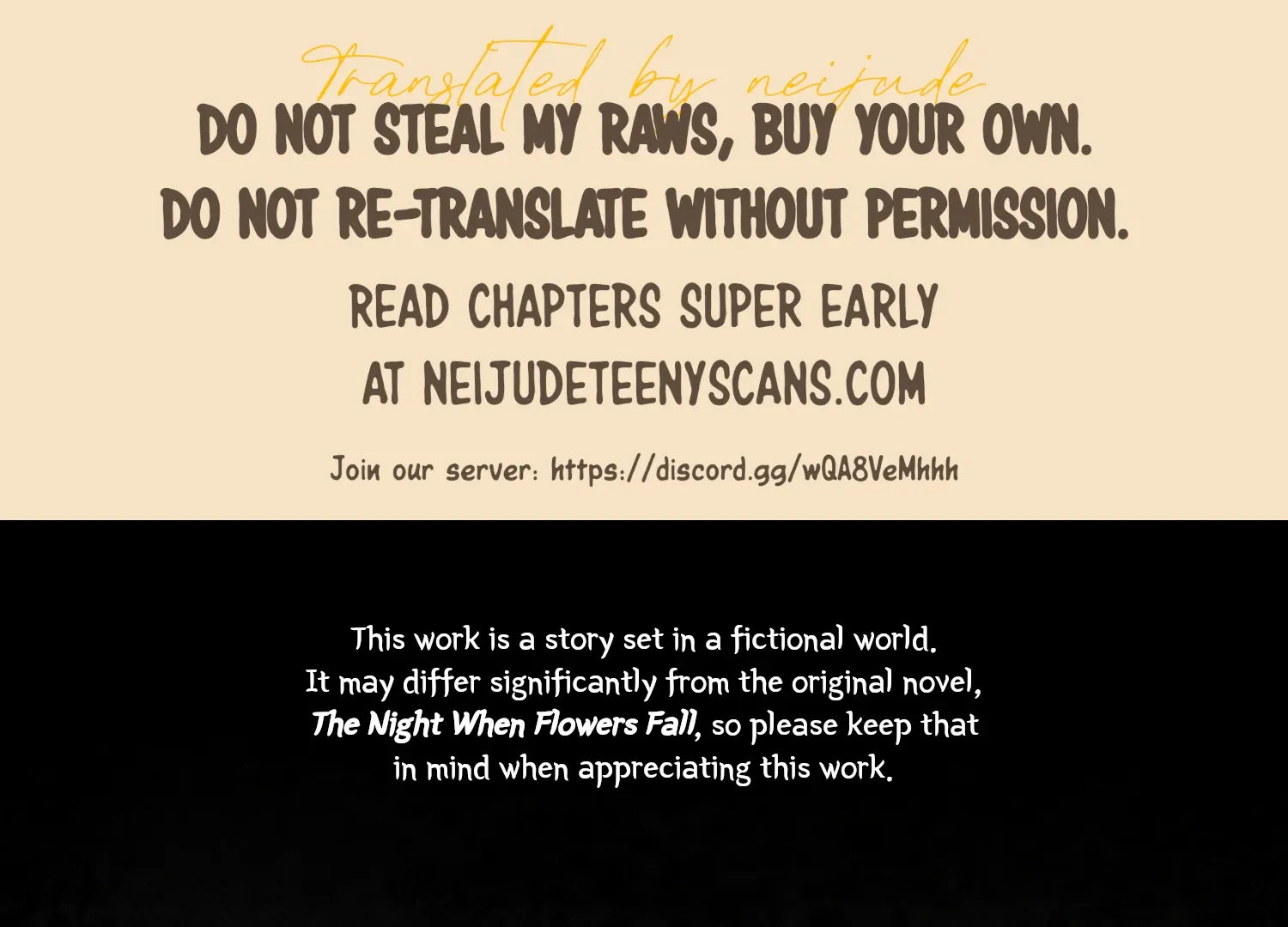 Read The Night When Flowers Fall chapter 18 image 1 on Lezhin