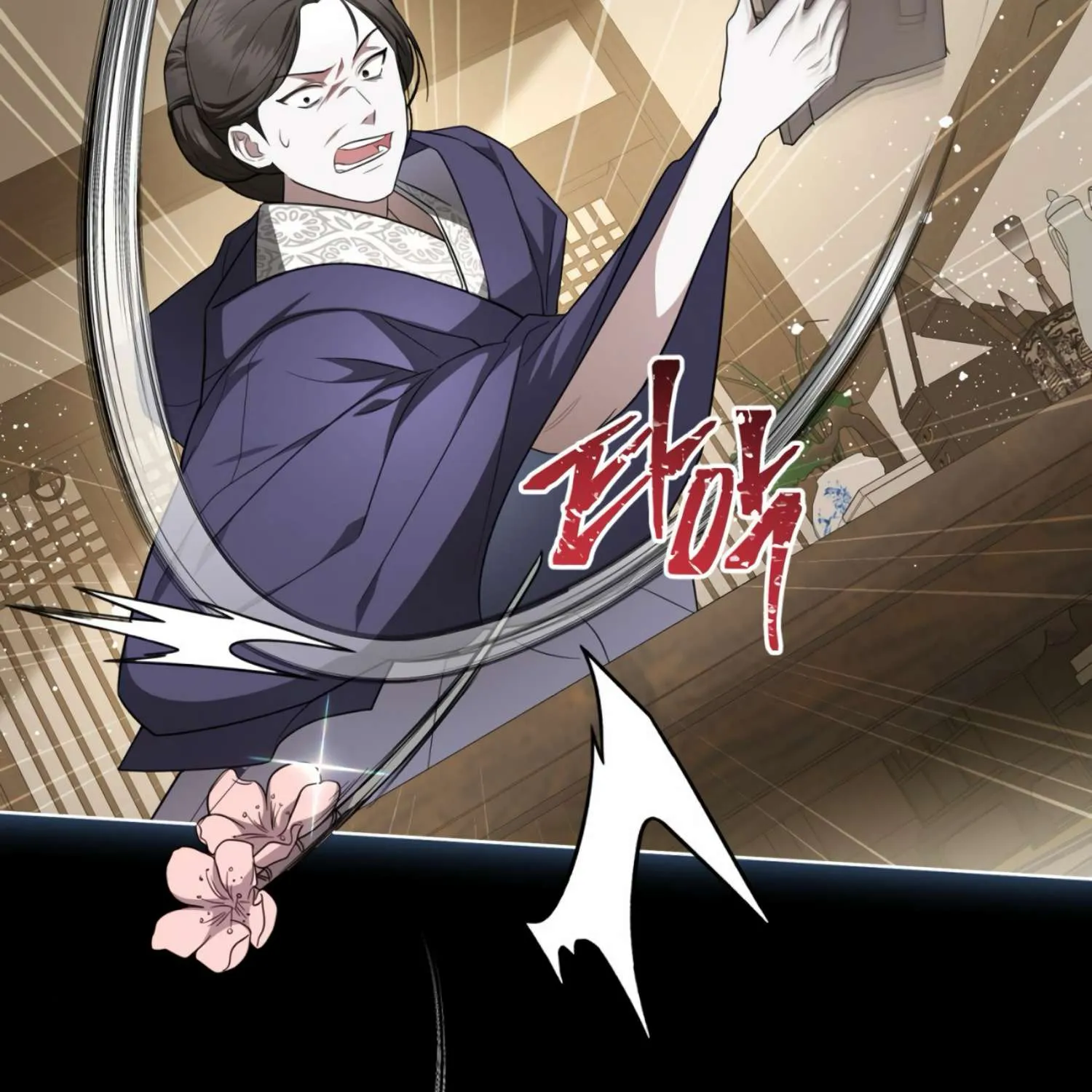Read The Night When Flowers Fall chapter 2 image 96 on Lezhin
