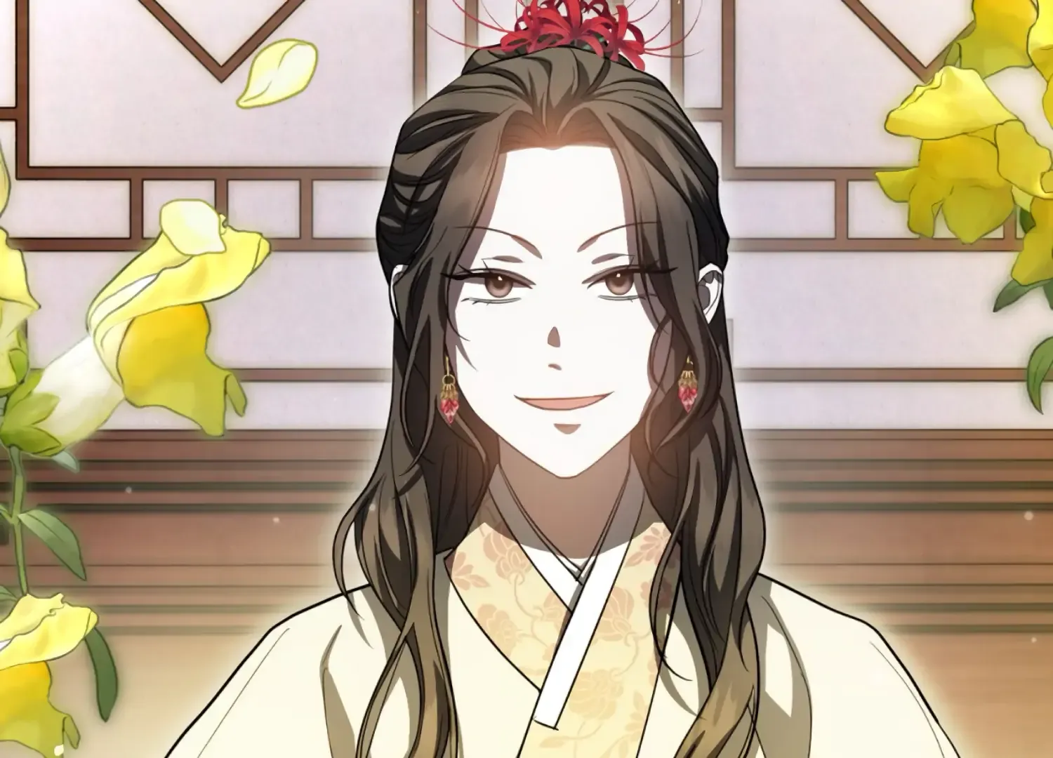 Read The Night When Flowers Fall chapter 55 image 76 on Lezhin