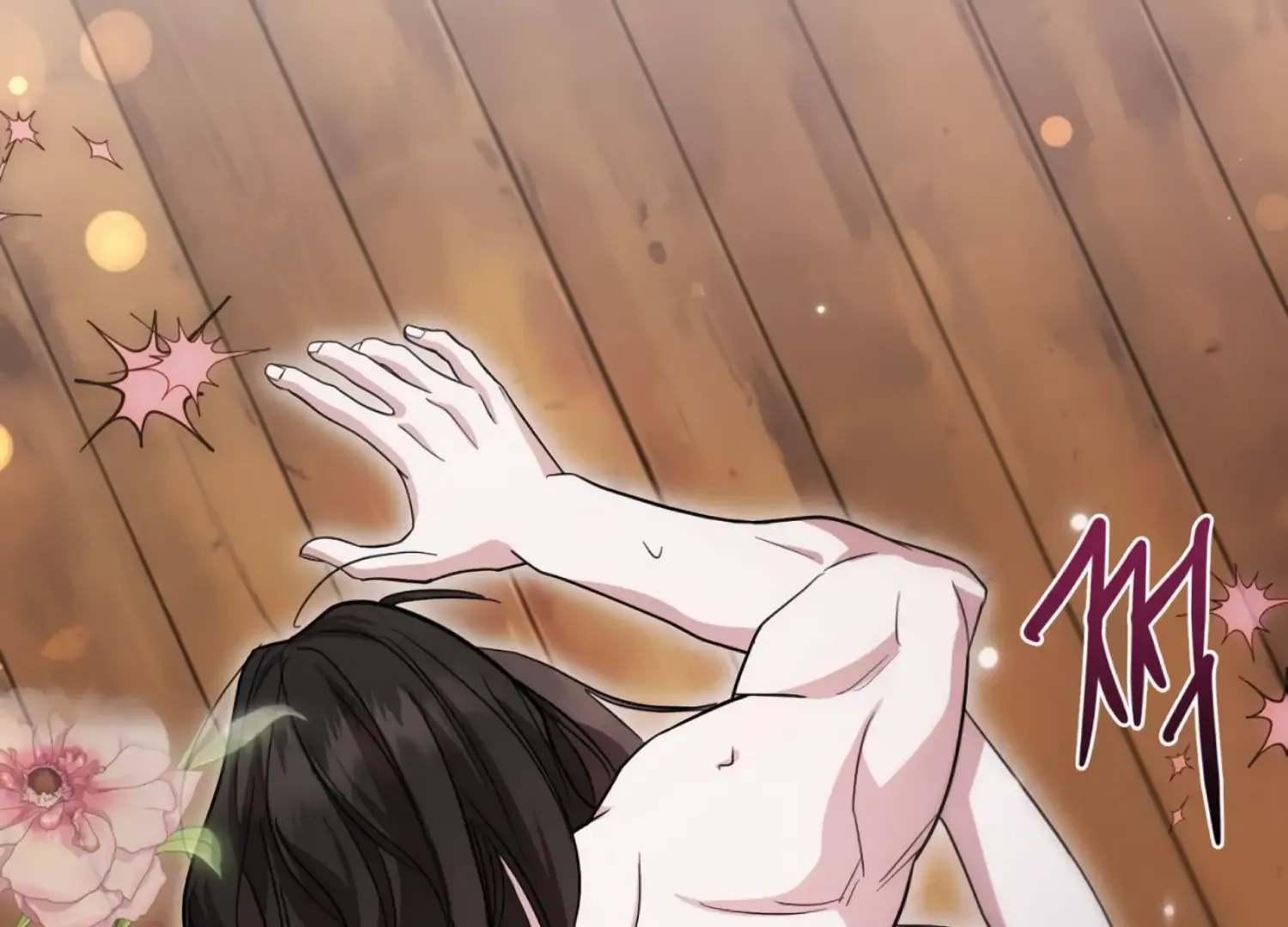 Read The Night When Flowers Fall chapter 58 image 5 on Lezhin