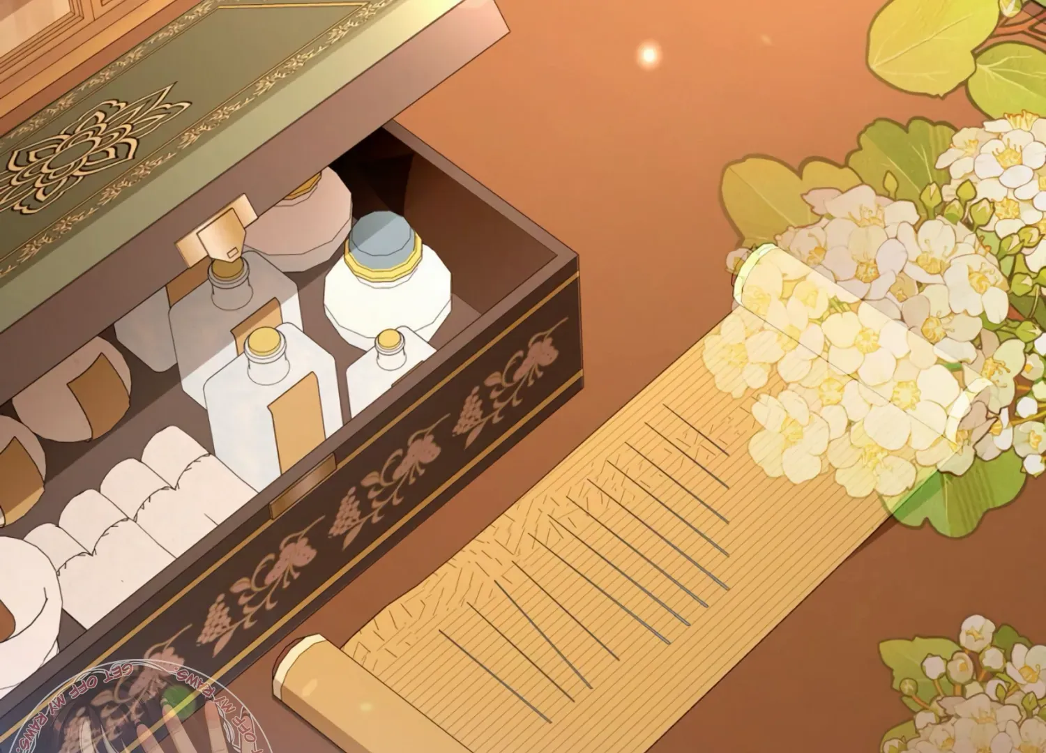 Read The Night When Flowers Fall chapter 6 image 6 on Lezhin