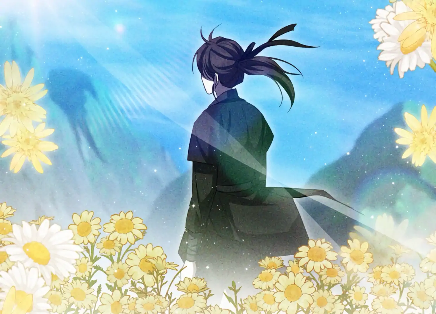 Read The Night When Flowers Fall chapter 64 image 64 on Lezhin