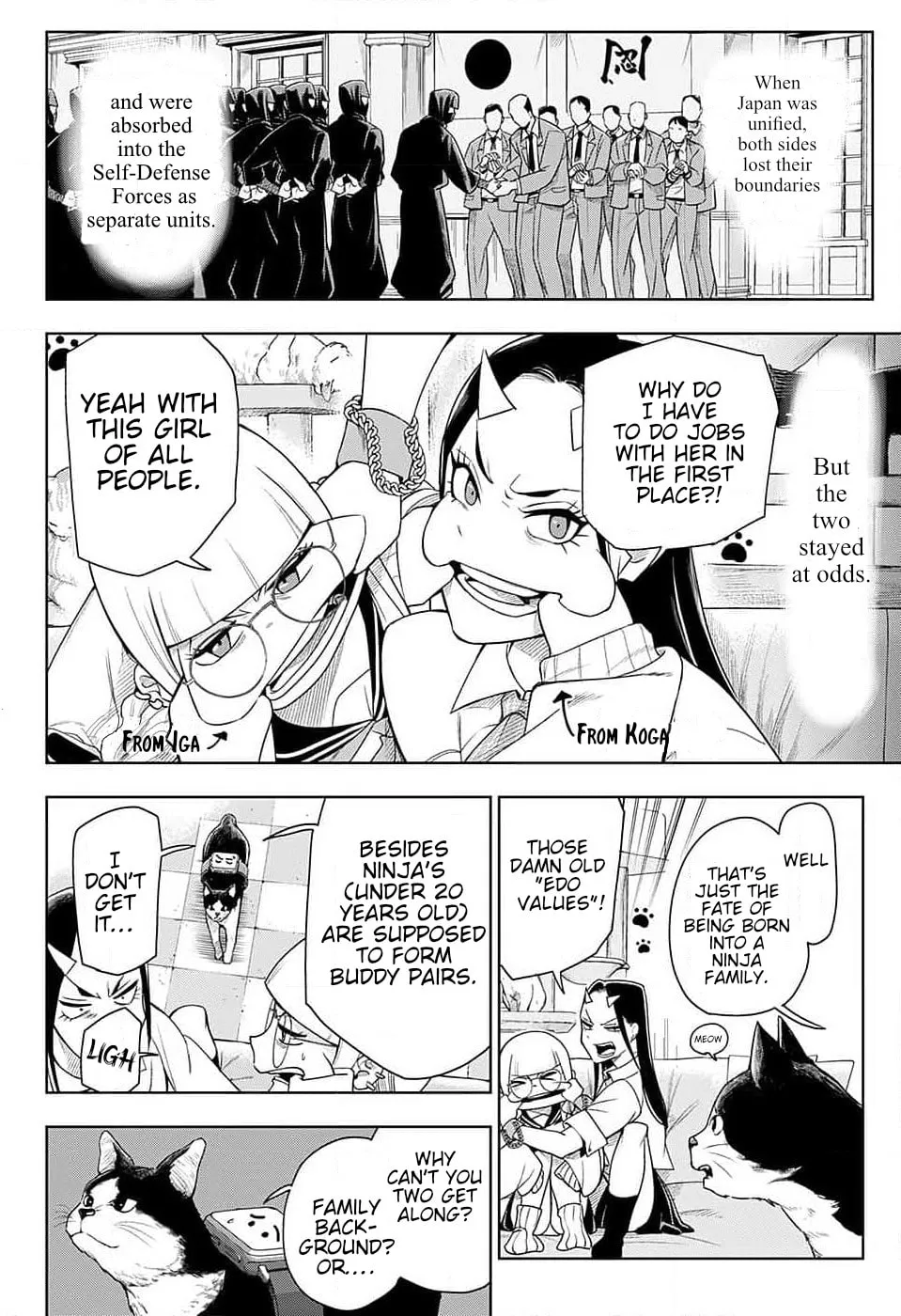 Read THE NINJAS chapter 0 image 10 on Lezhin