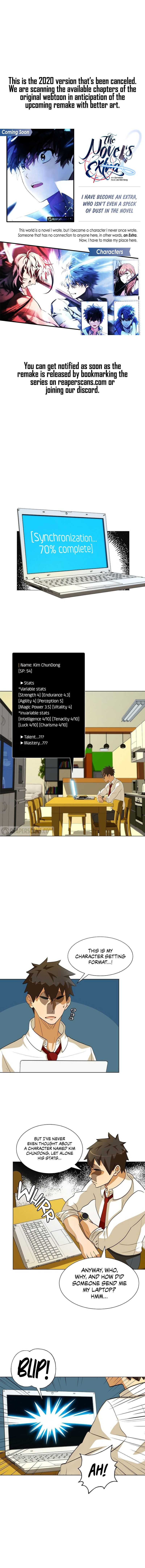 Read The Novel’s Extra (Remake) chapter 0.3 image 1 on Lezhin