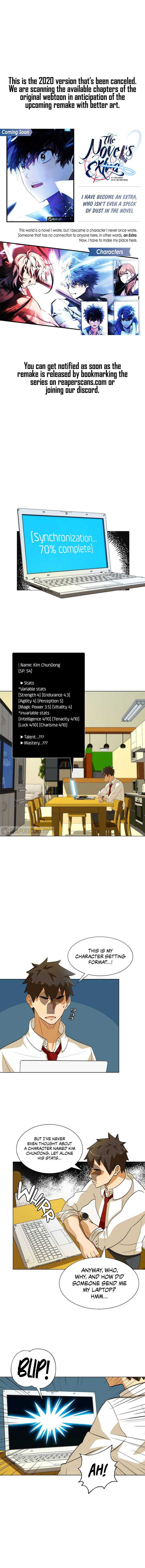 Read The Novel’s Extra chapter 0.3 image 2 on Lezhin