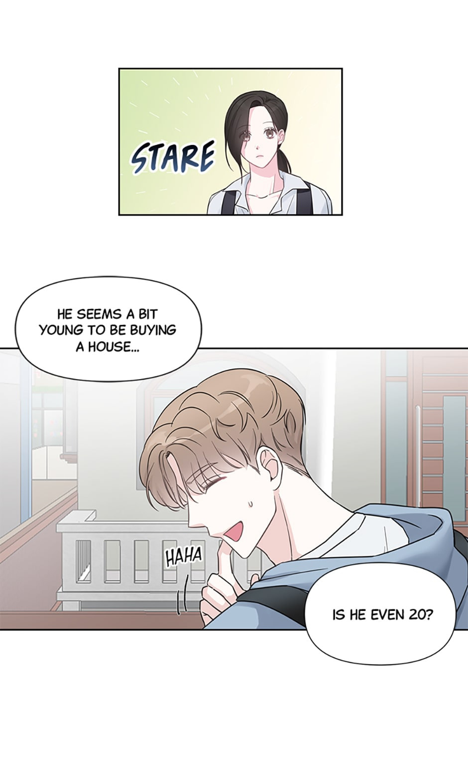 Read The Odd One Next Door chapter 1 image 7 on Lezhin