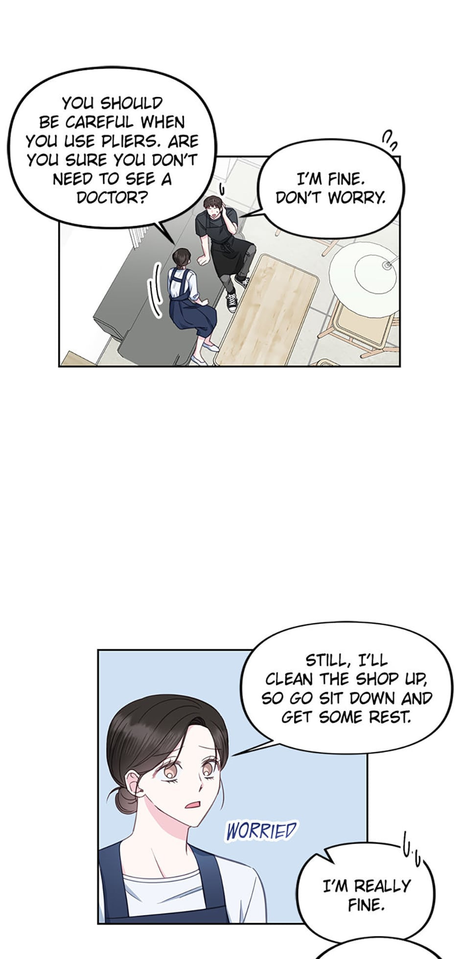 Read The Odd One Next Door chapter 21 image 8 on Lezhin